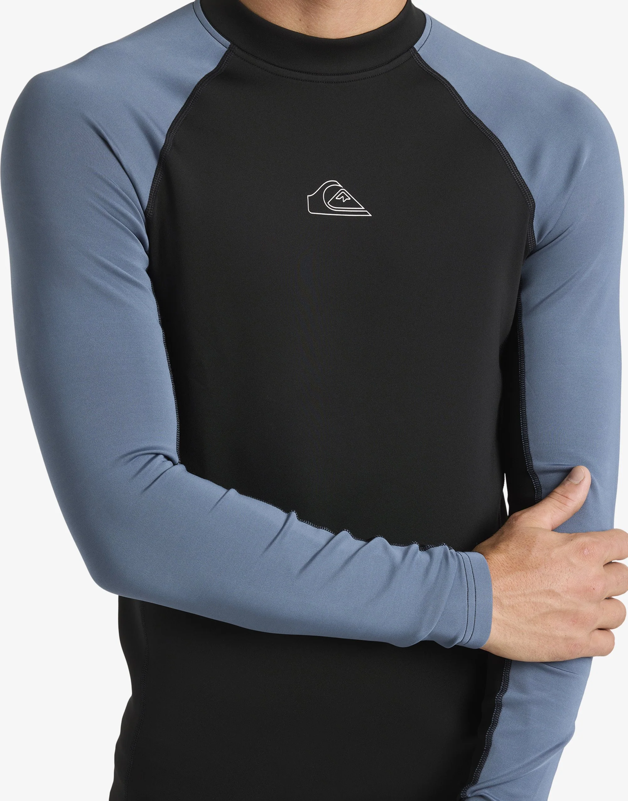 Mens Everyday Heat Panel Long Sleeve Rash Vest - Image 4