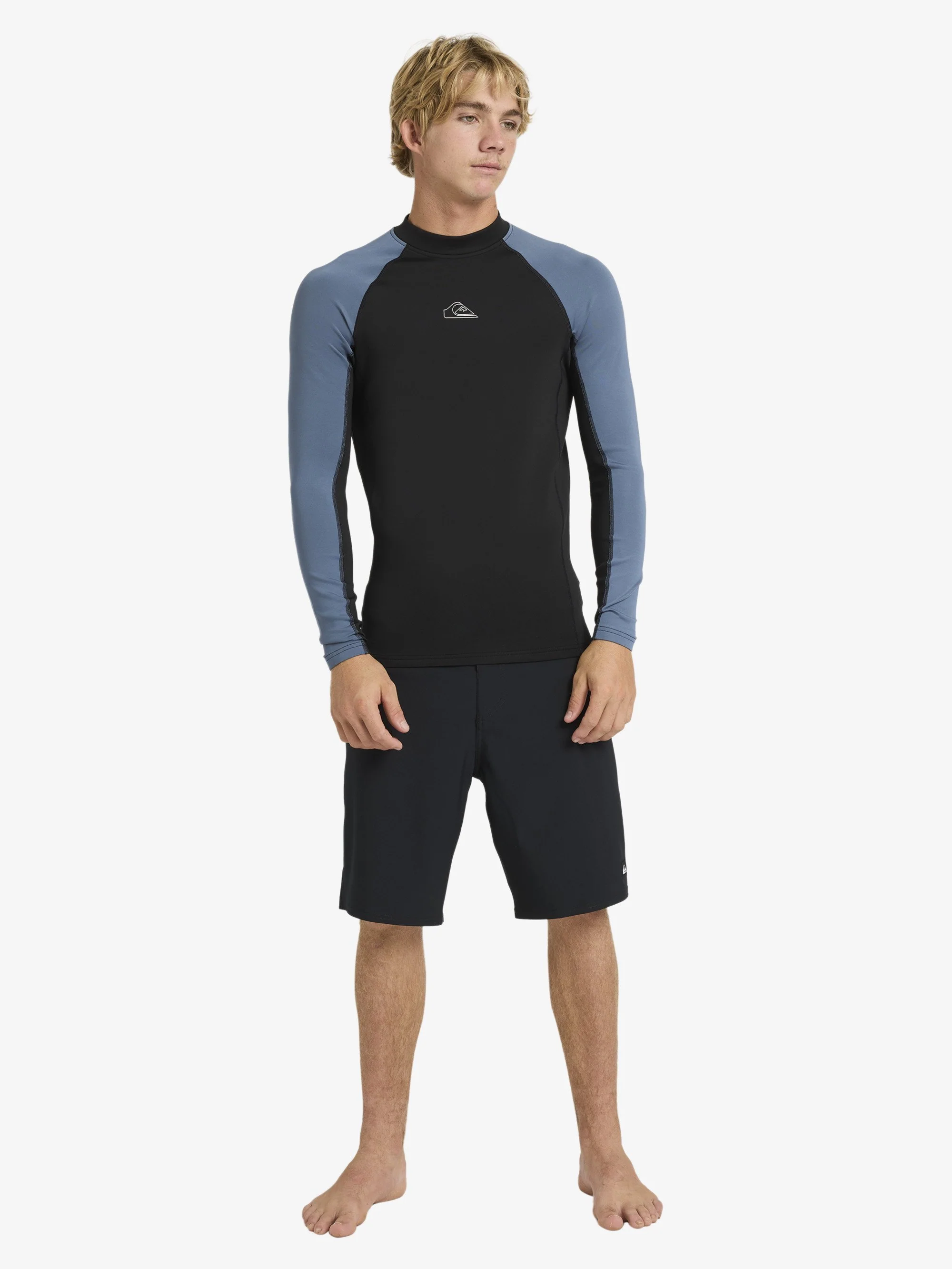 Mens Everyday Heat Panel Long Sleeve Rash Vest - Image 5