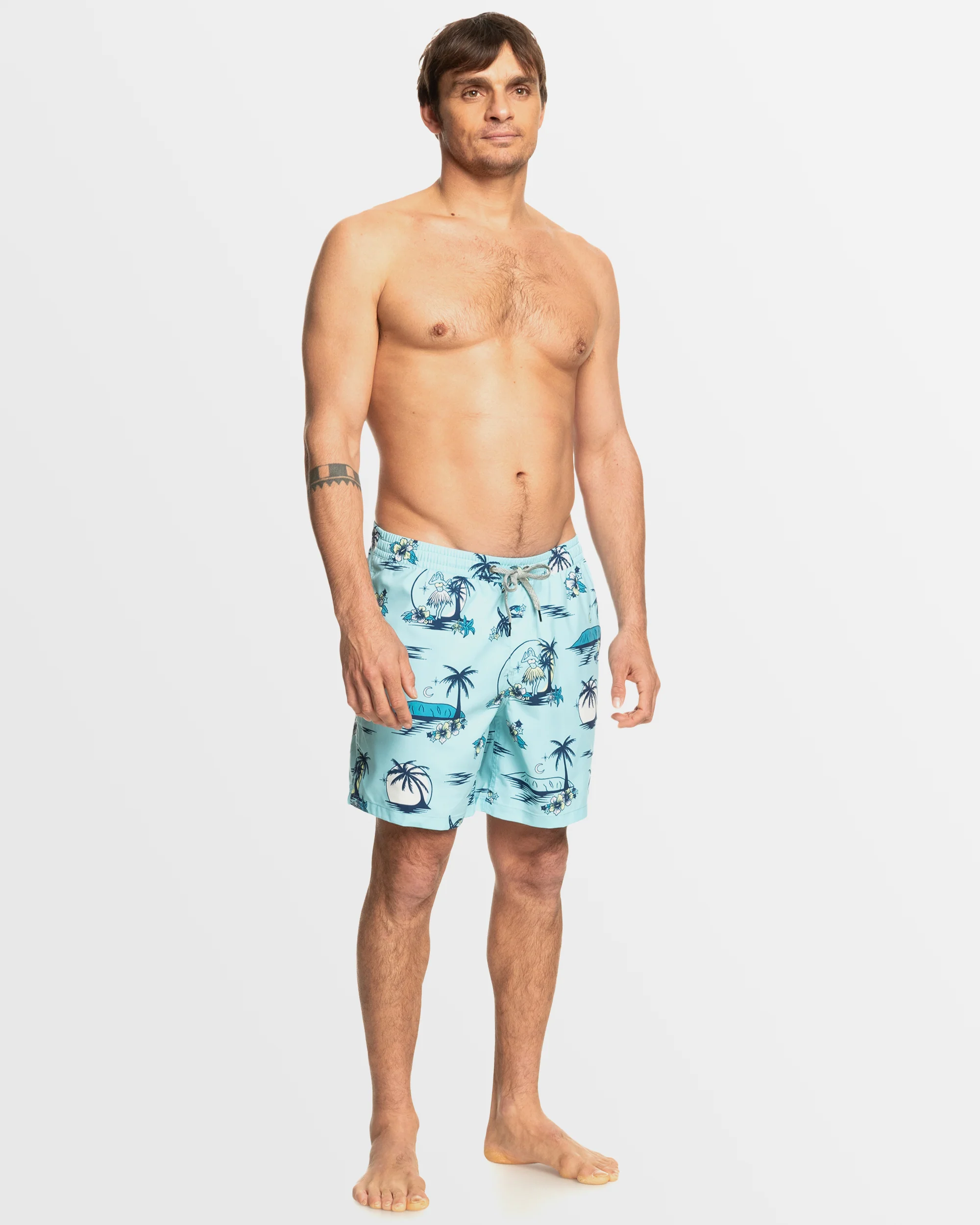 Mens Everyday Mix 17" Swim Shorts - Image 4