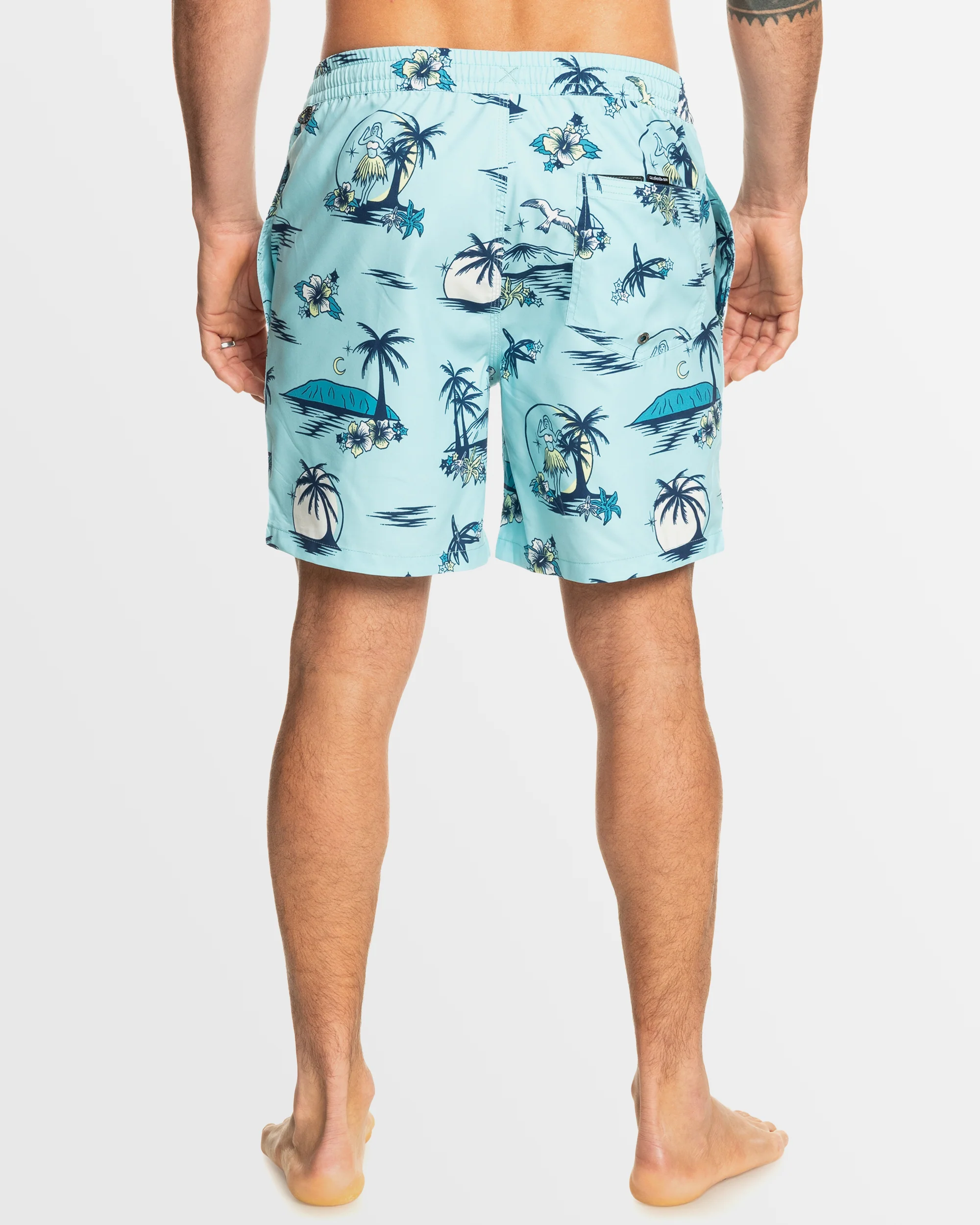 Mens Everyday Mix 17" Swim Shorts - Image 5