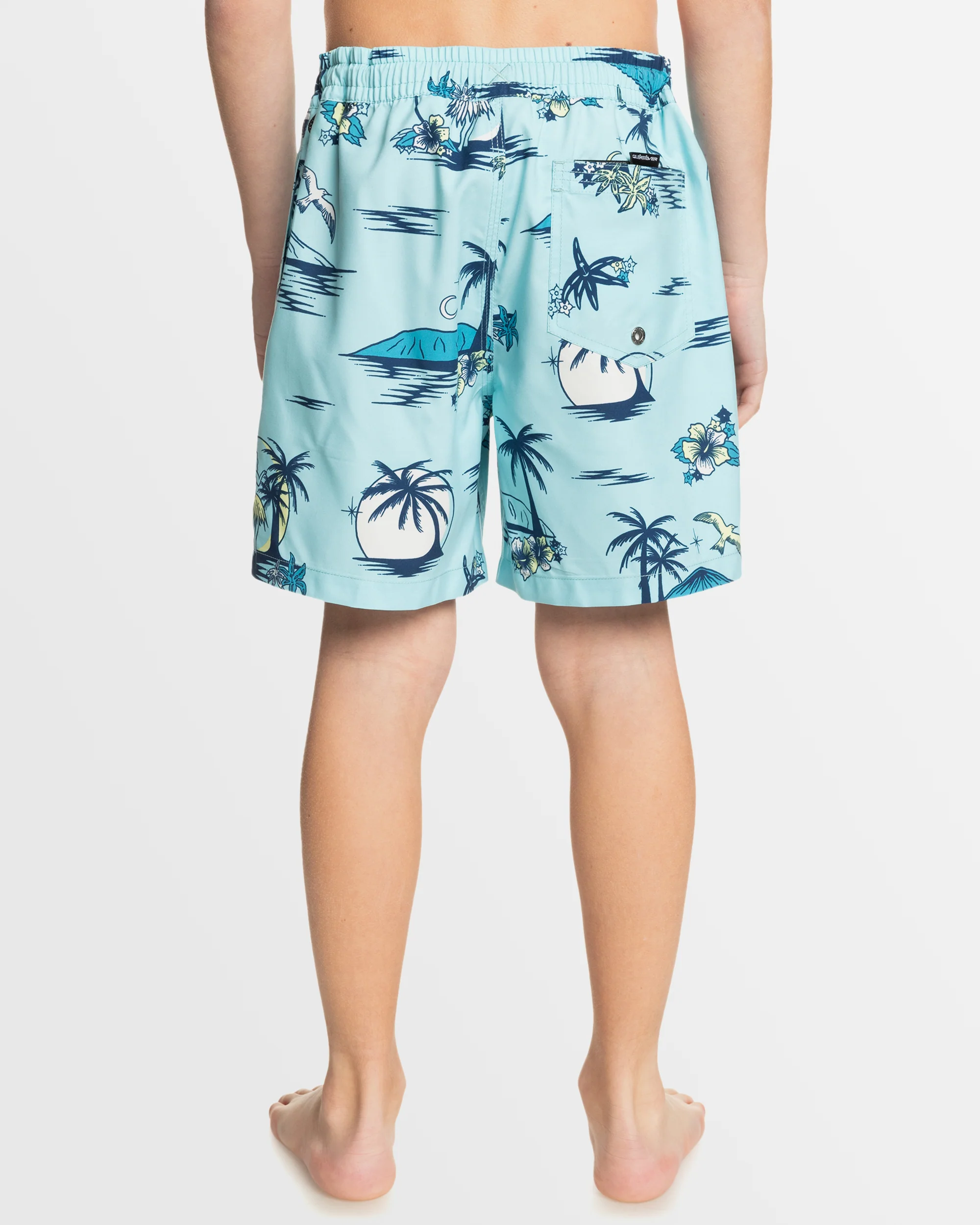 Boys 8-16 Everyday Mix 14" Swim Shorts - Image 4