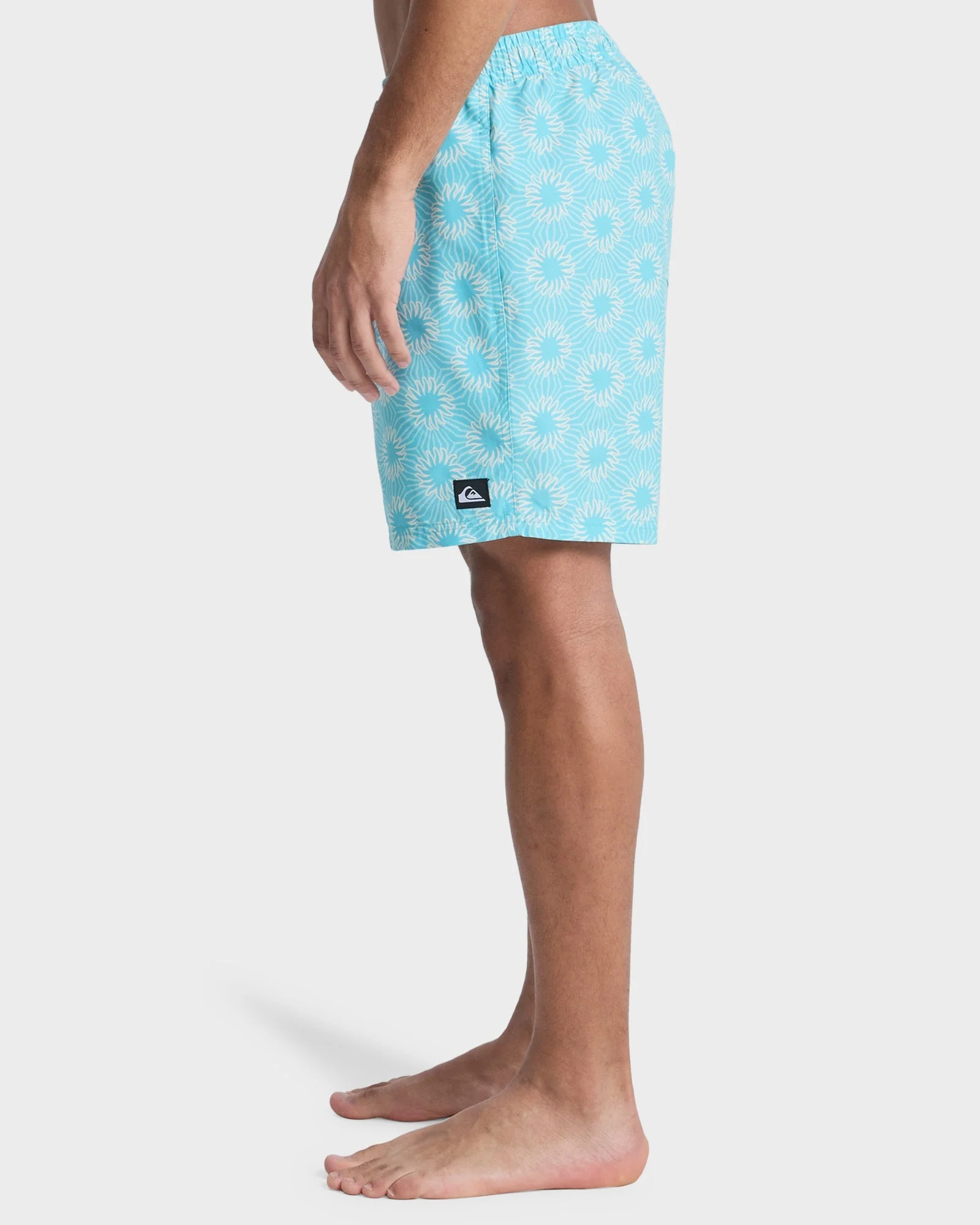 Mens Everyday Printed 17" Swim Shorts - Image 3