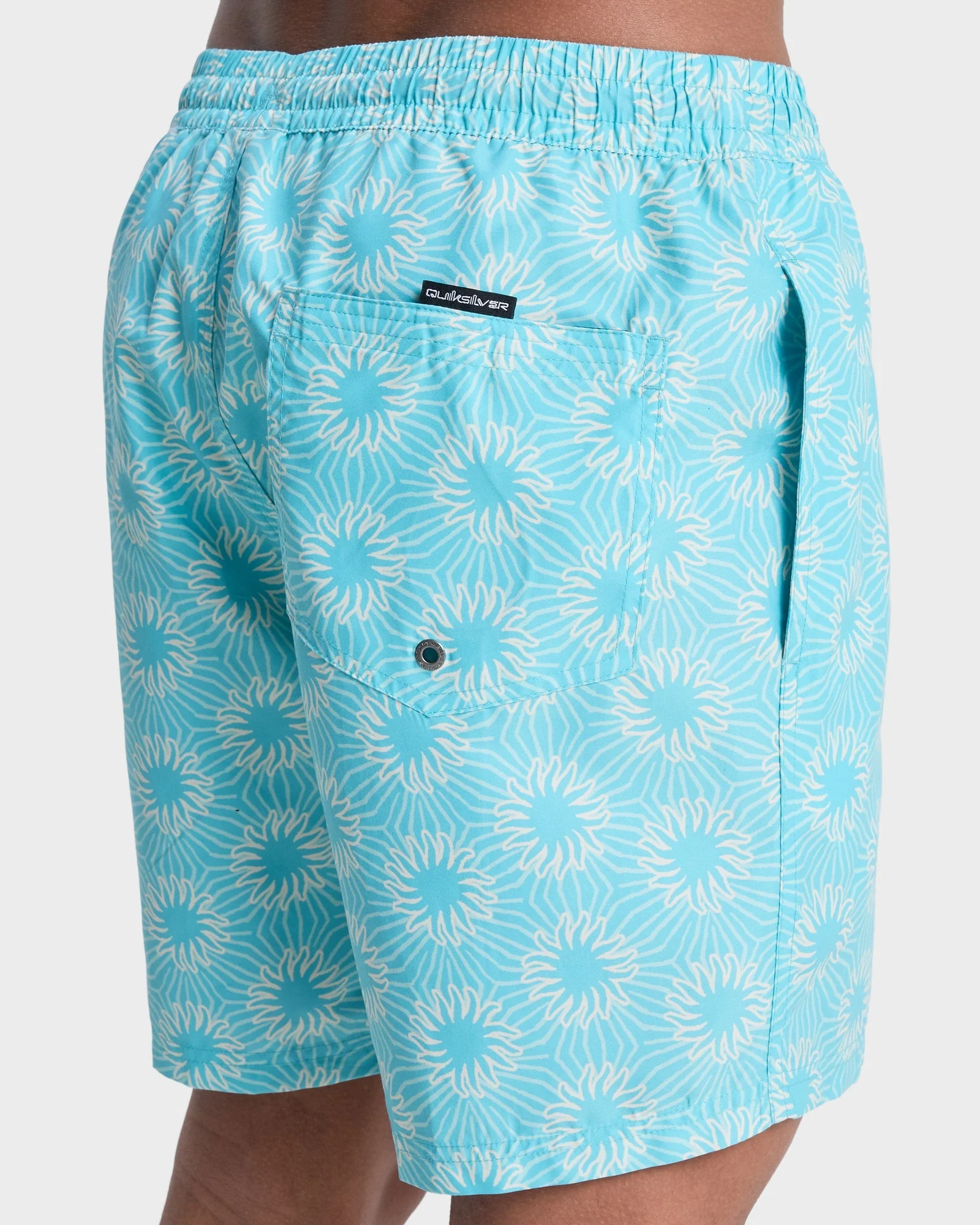 Mens Everyday Printed 17" Swim Shorts - Image 5