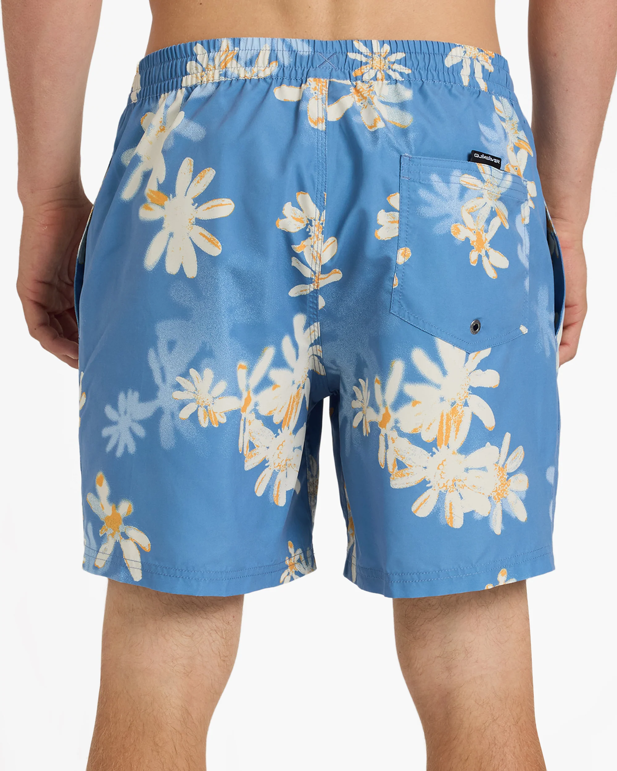 Mens Everyday Printed 17" Swim Shorts - Image 8