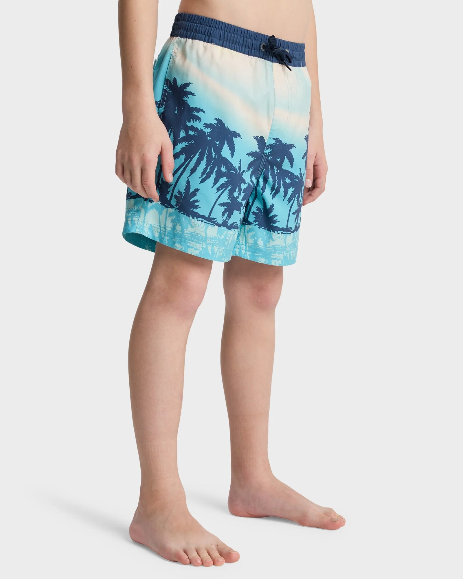 Boys 8-16 Everyday Printed 14" Swim Shorts - Image 3