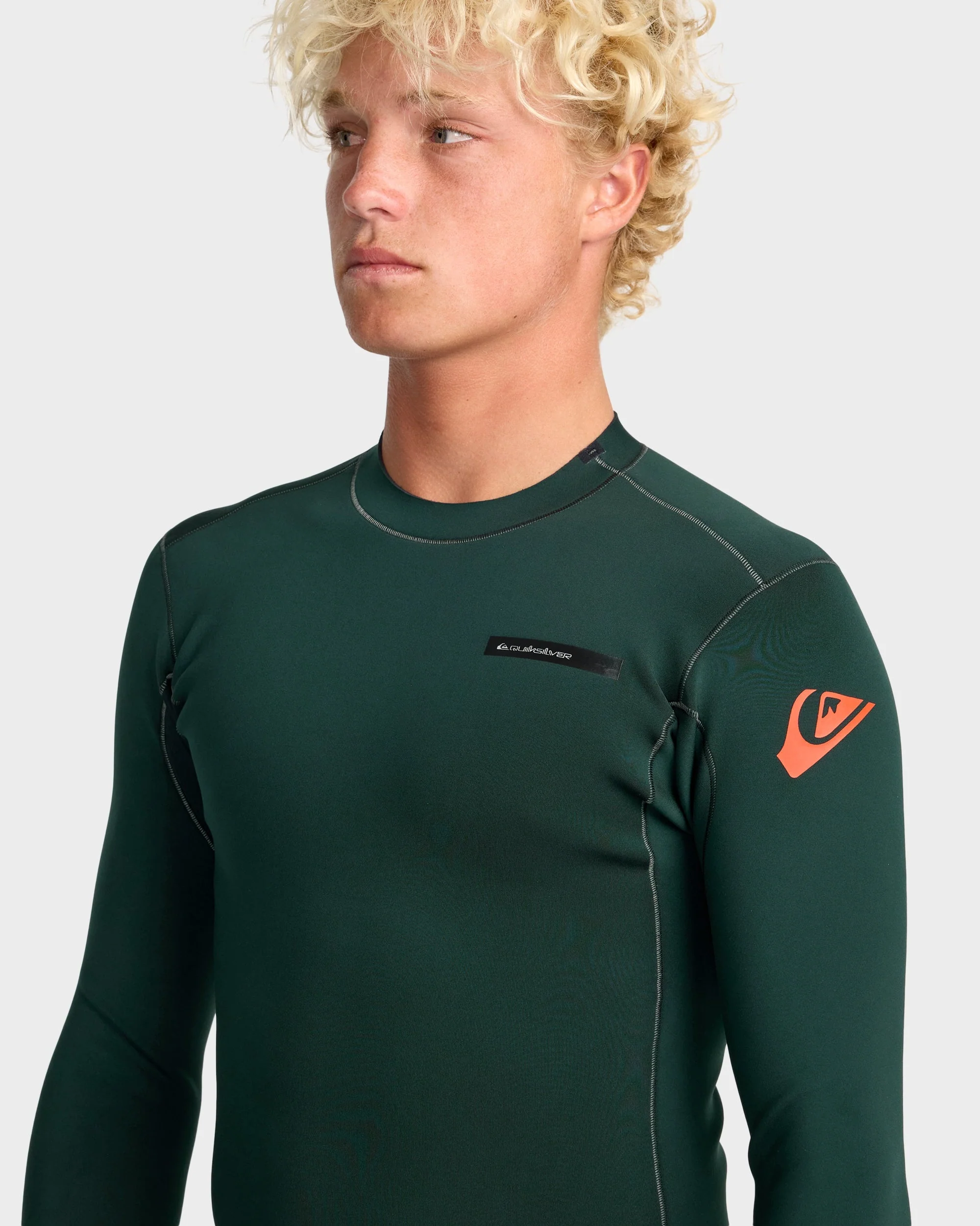 Mens 1.5mm Everyday Session Long Sleeve Wetsuit Top - Image 3