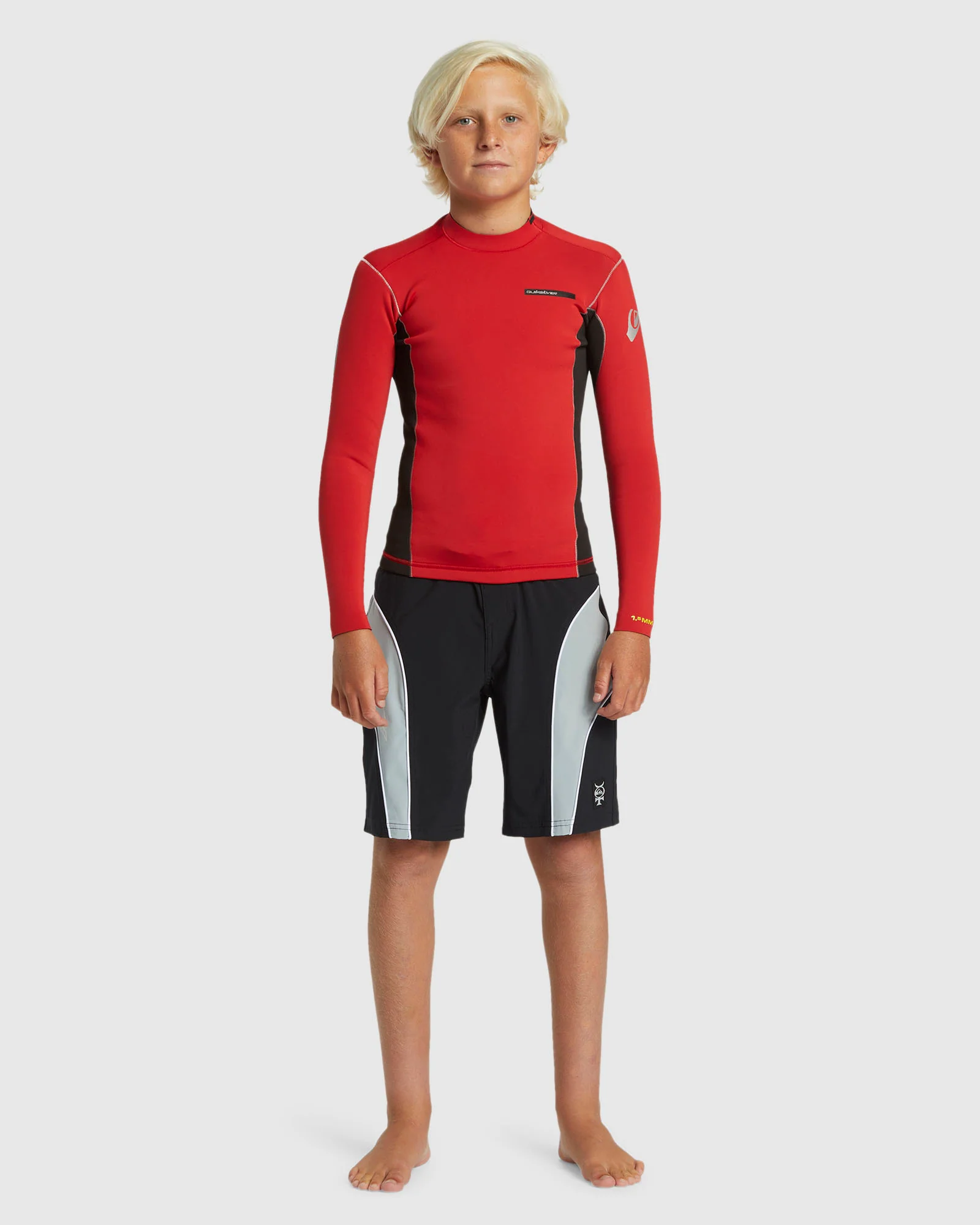 Boys 8-16 1.5mm Everyday Sessions Wetsuit Top - Image 5