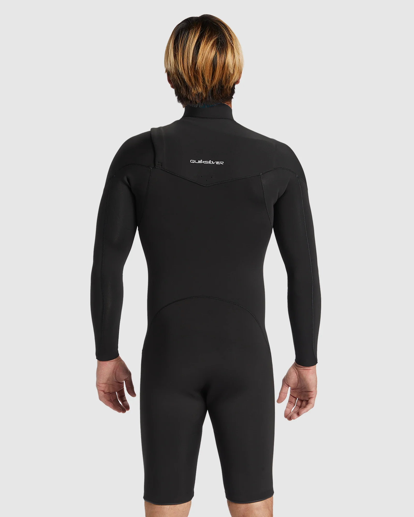 Mens 2/2mm Everyday Sessions Chest Zip Long Sleeve Springsuit - Image 3