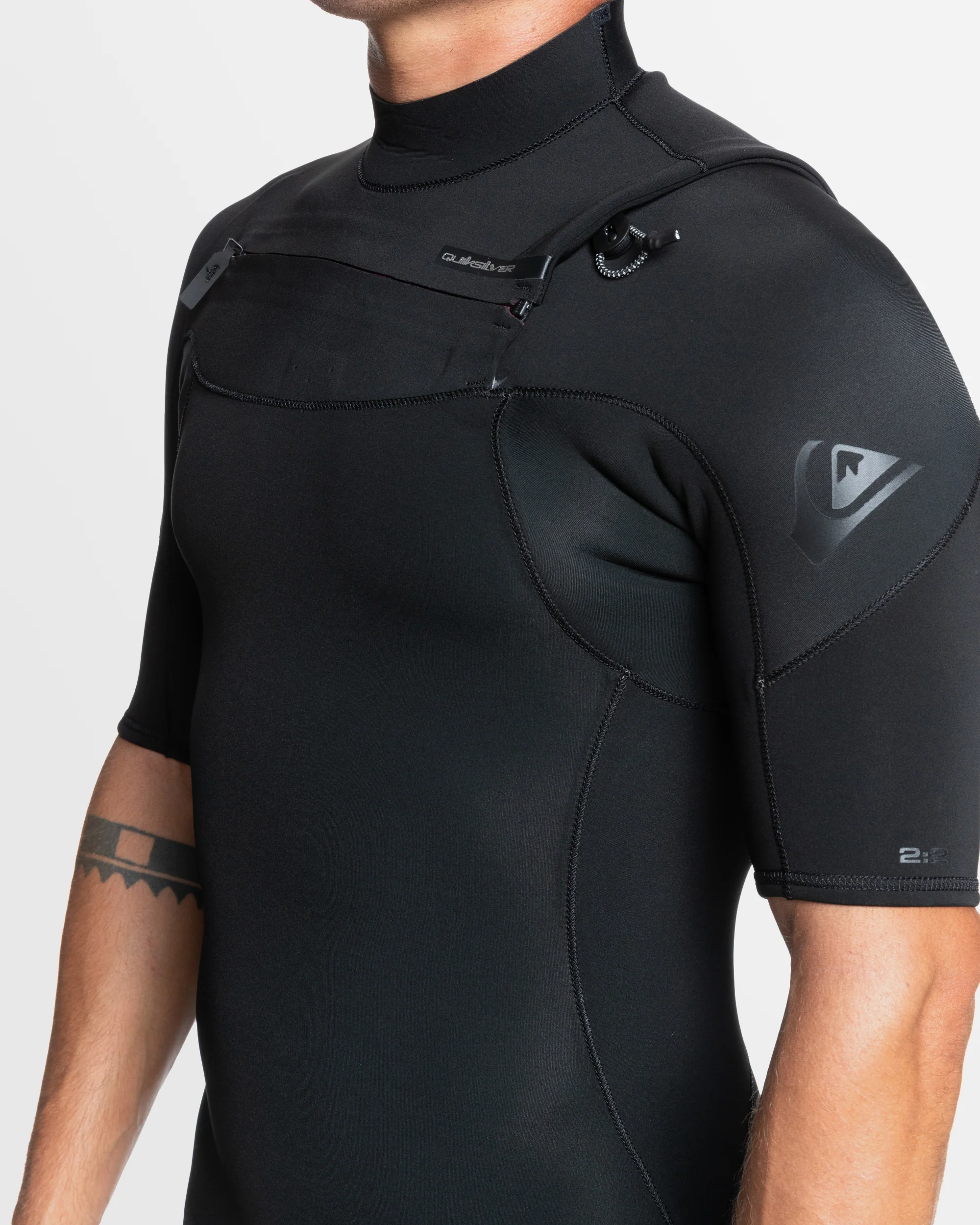 Mens 2/2mm Everyday Sessions Chest Zip Steamer - Image 3