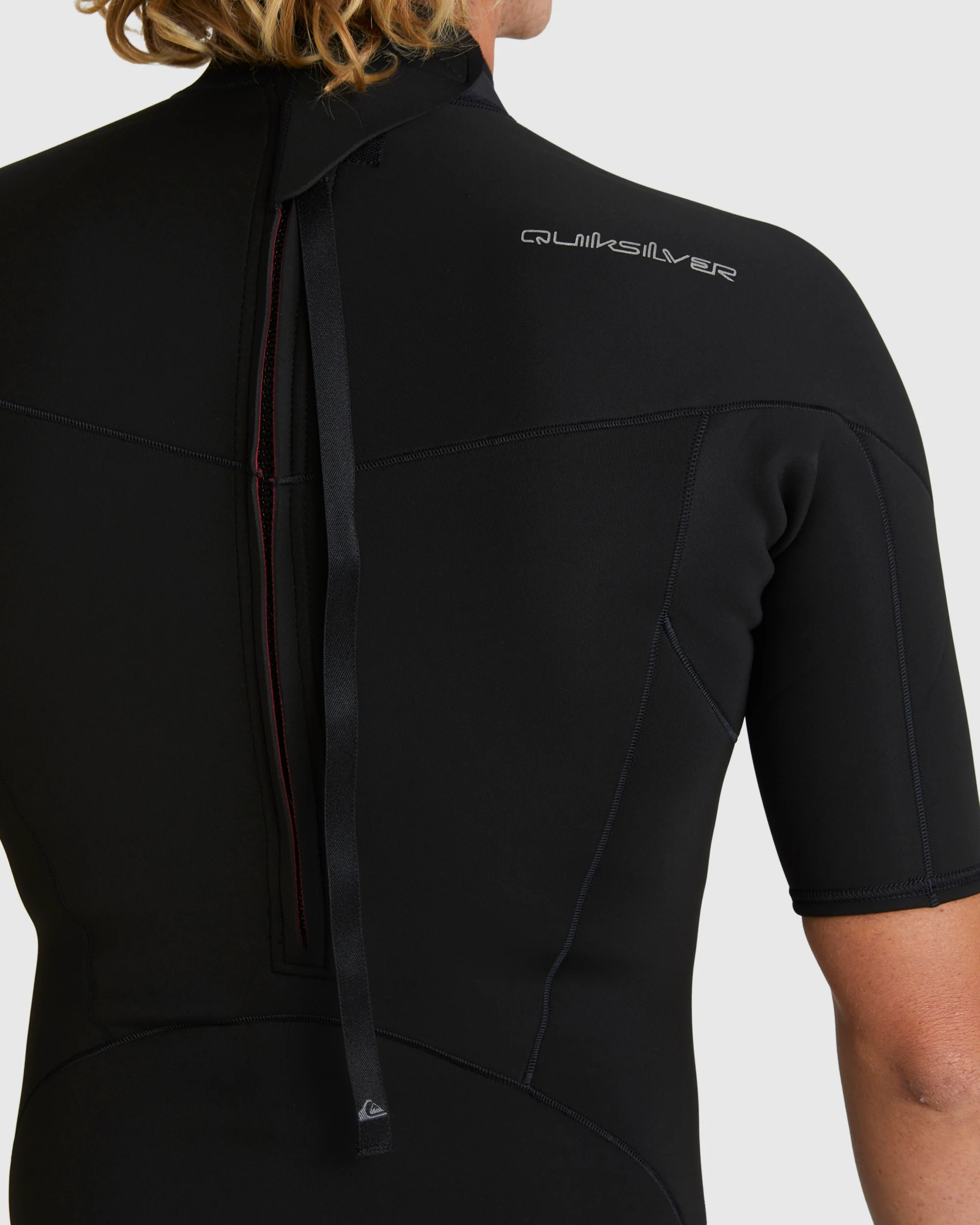 Mens 2/2mm Everyday Sessions Short Sleeve Back Zip Springsuit - Image 4