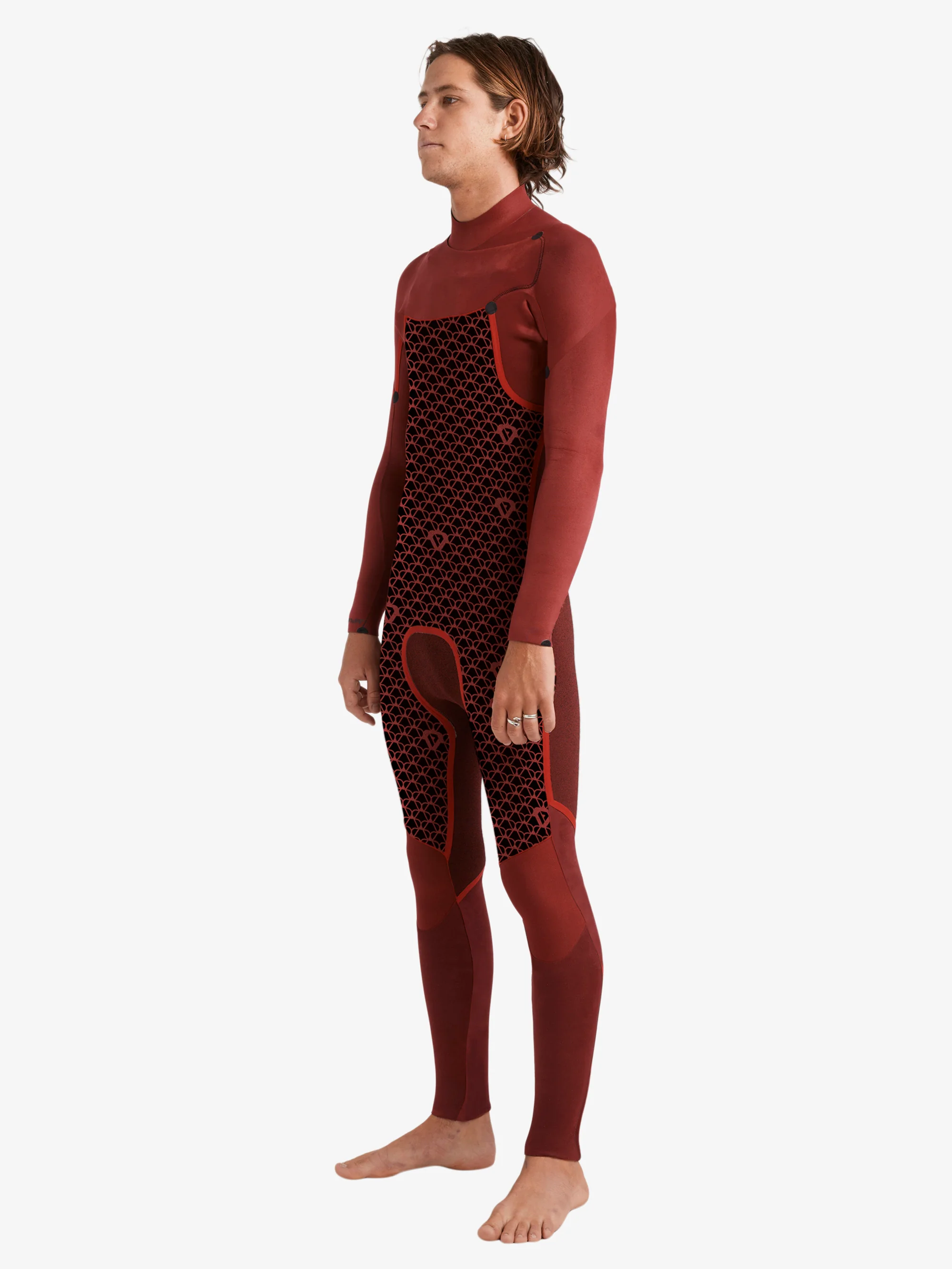 Mens 3/2mm Everyday Sessions Chest Zip Wetsuit - Image 12