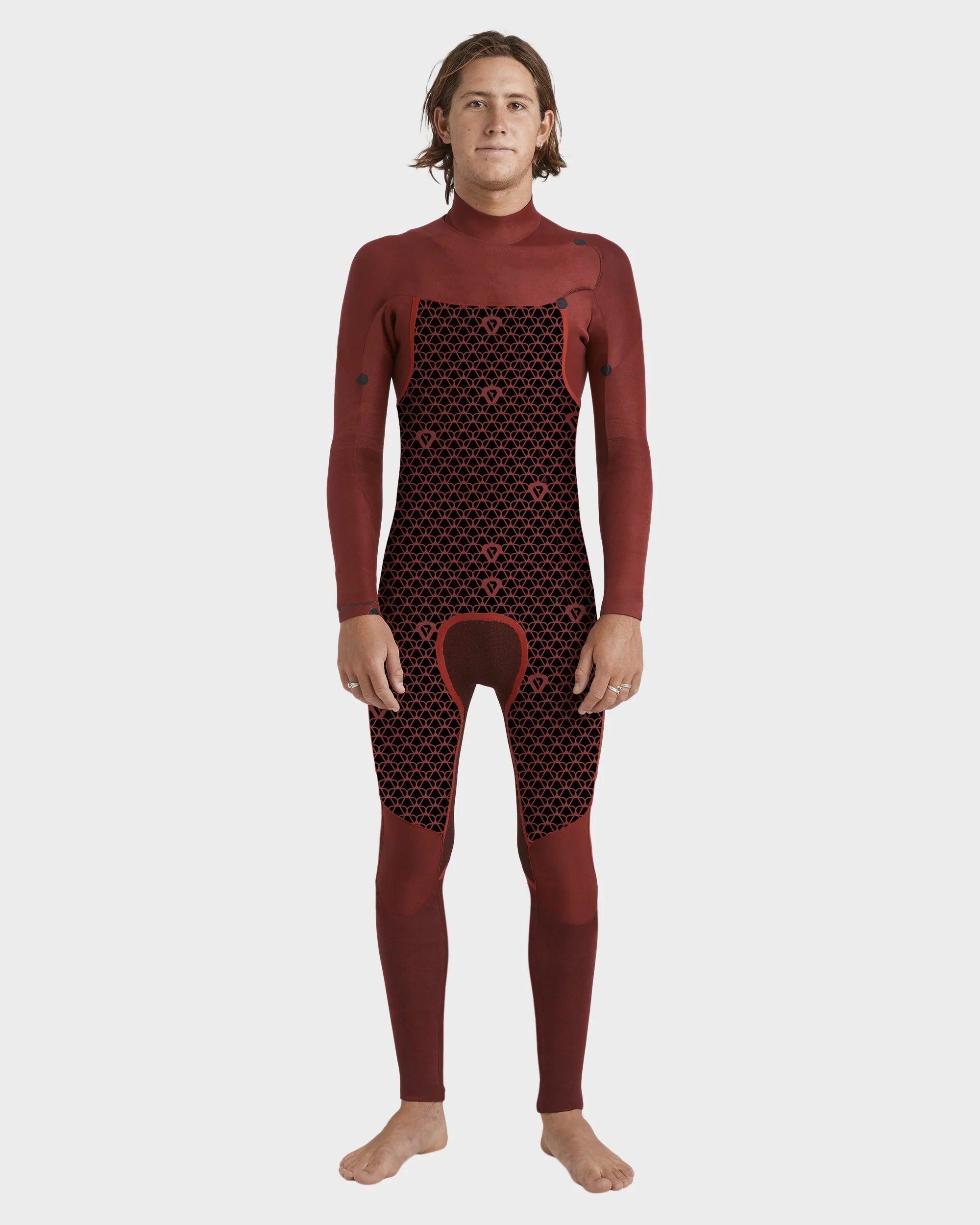 Mens 3/2mm Everyday Sessions Chest Zip Wetsuit - Image 11
