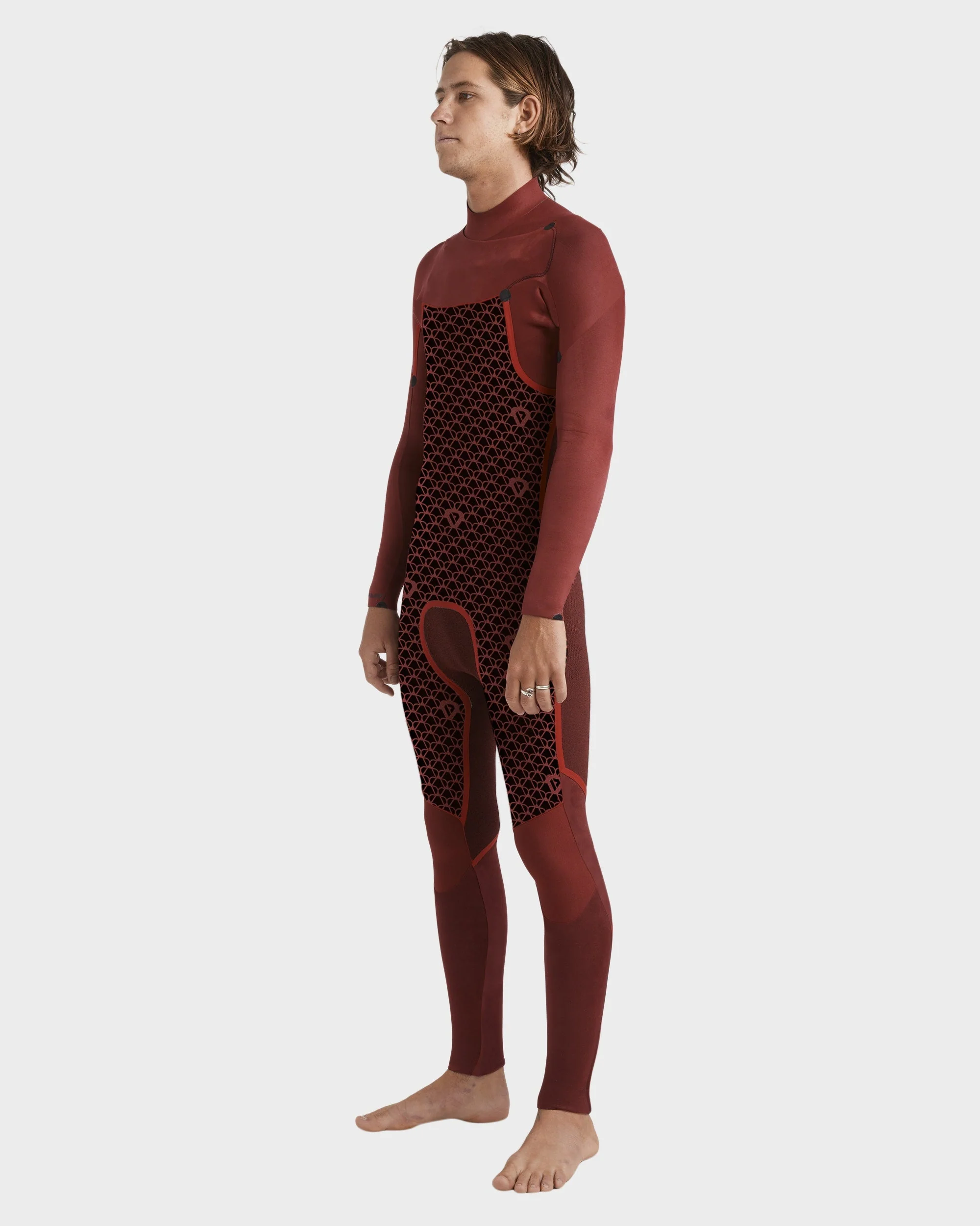 Mens 3/2mm Everyday Sessions Chest Zip Wetsuit - Image 12