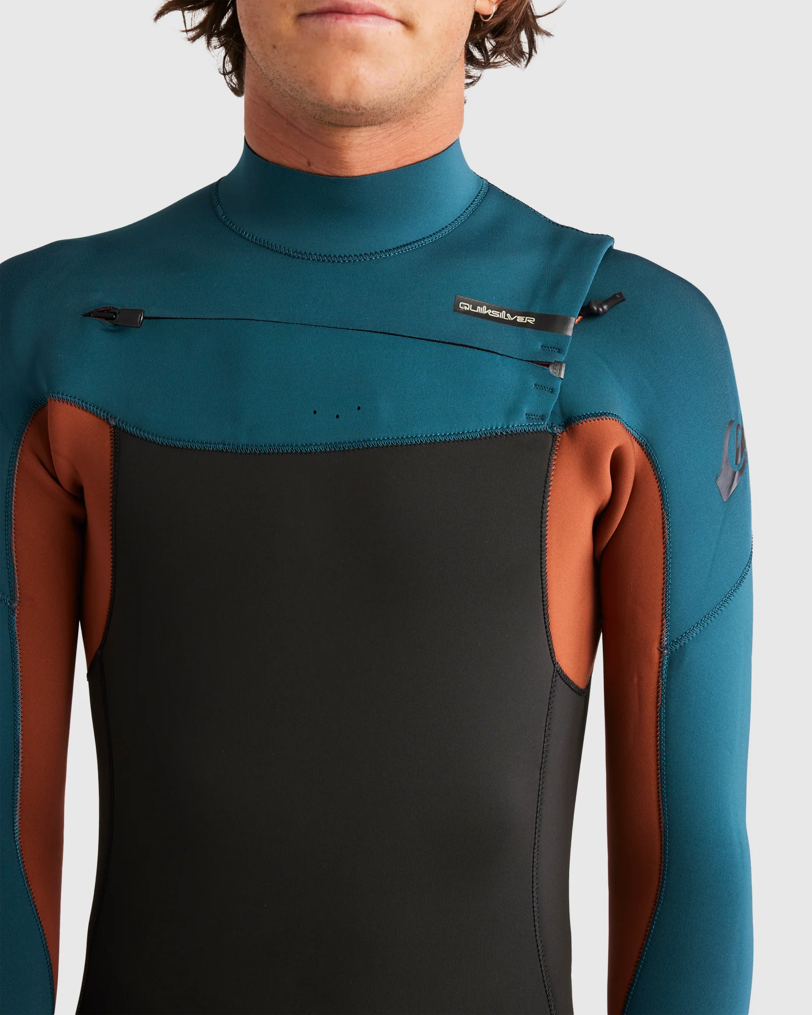 Mens 3/2mm Everyday Sessions Chest Zip Wetsuit - Image 4