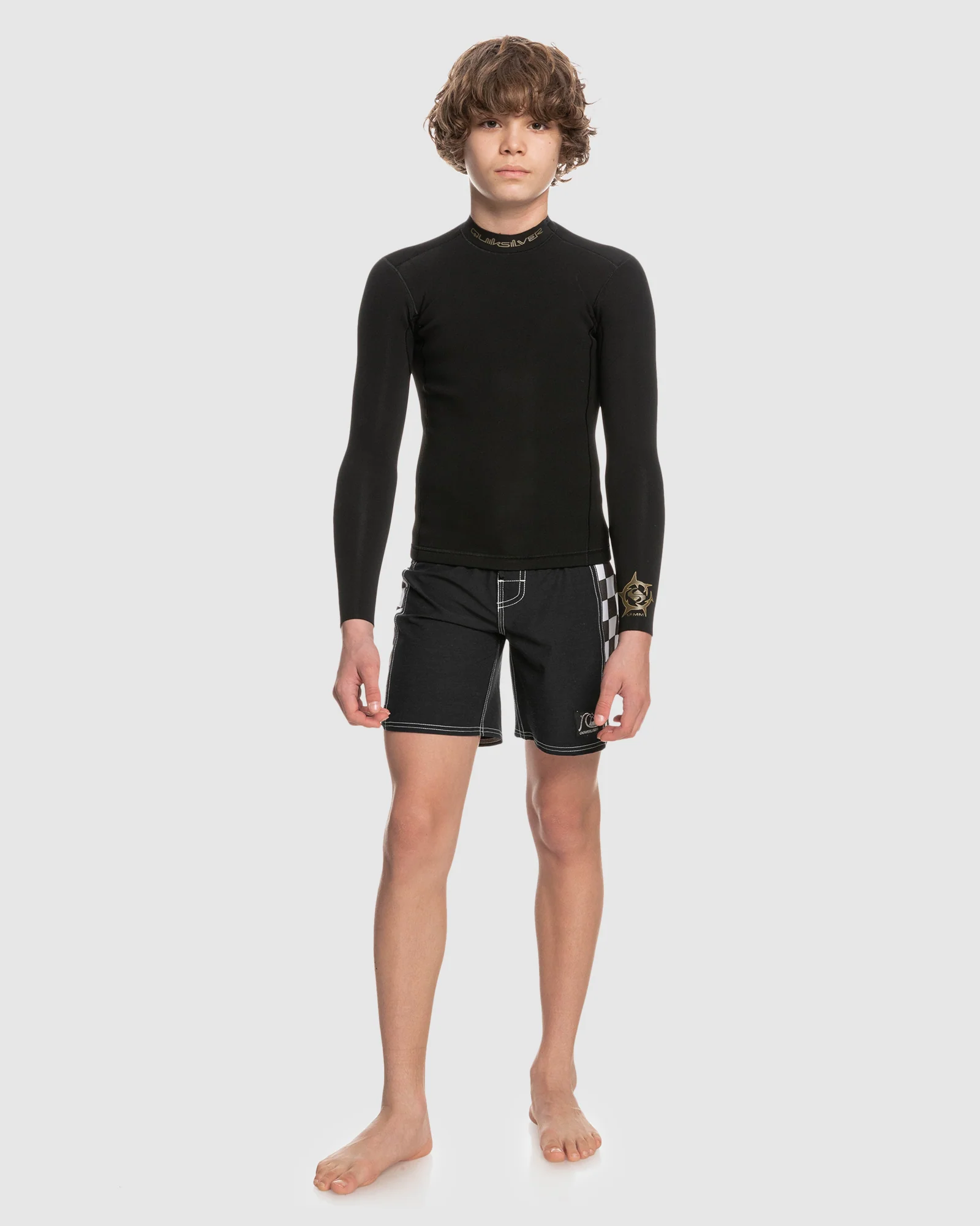 Boys 8-16 1.5mm Everyday Sessions Neoprene Wetsuit Top - Image 5