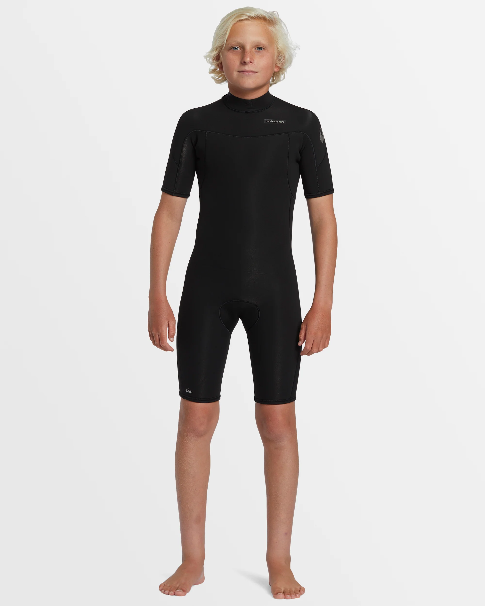 Boys 8-16 2/2mm Everyday Sessions Short Sleeve Back Zip Springsuit