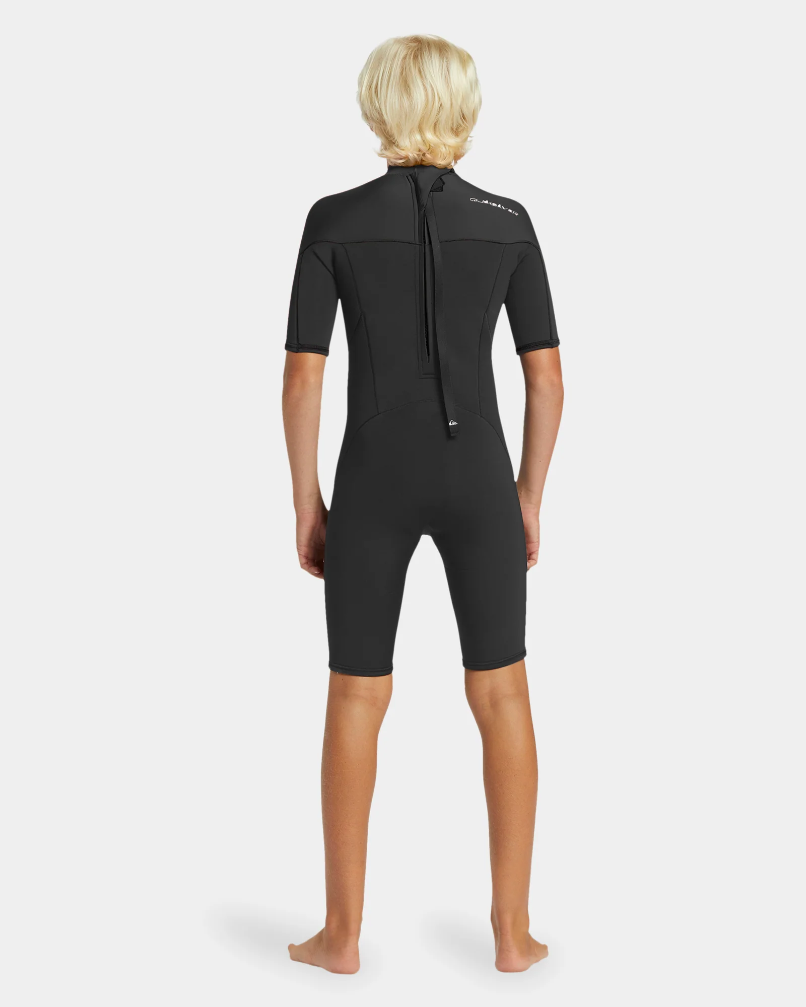 Boys 8-16 2/2mm Everyday Sessions Short Sleeve Back Zip Springsuit - Image 2
