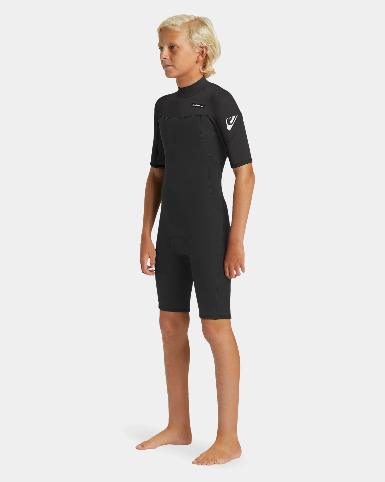 Boys 8-16 2/2mm Everyday Sessions Short Sleeve Back Zip Springsuit - Image 6