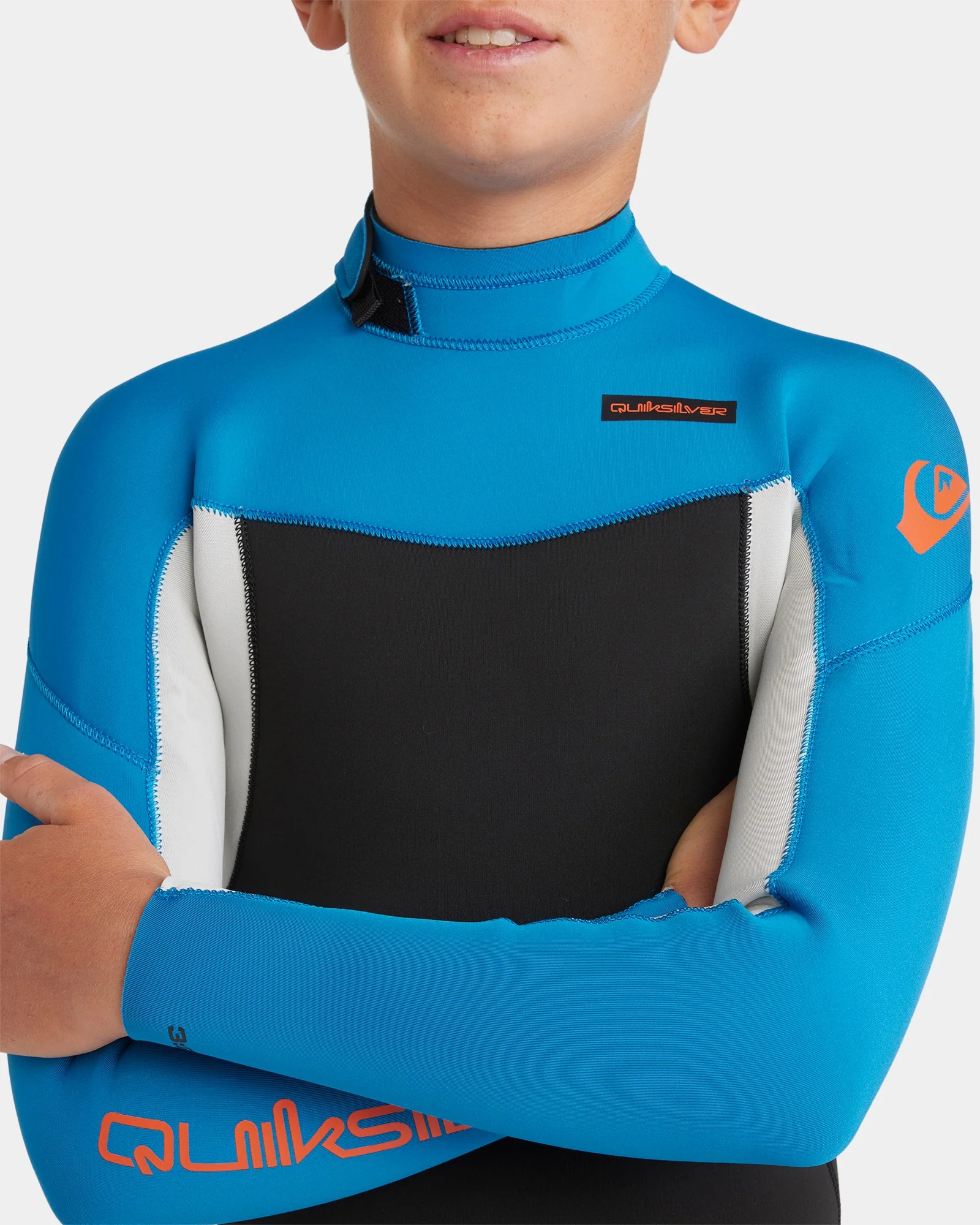 Boys 8-16 3/2mm Everyday Sessions Back Zip Wetsuit - Image 4