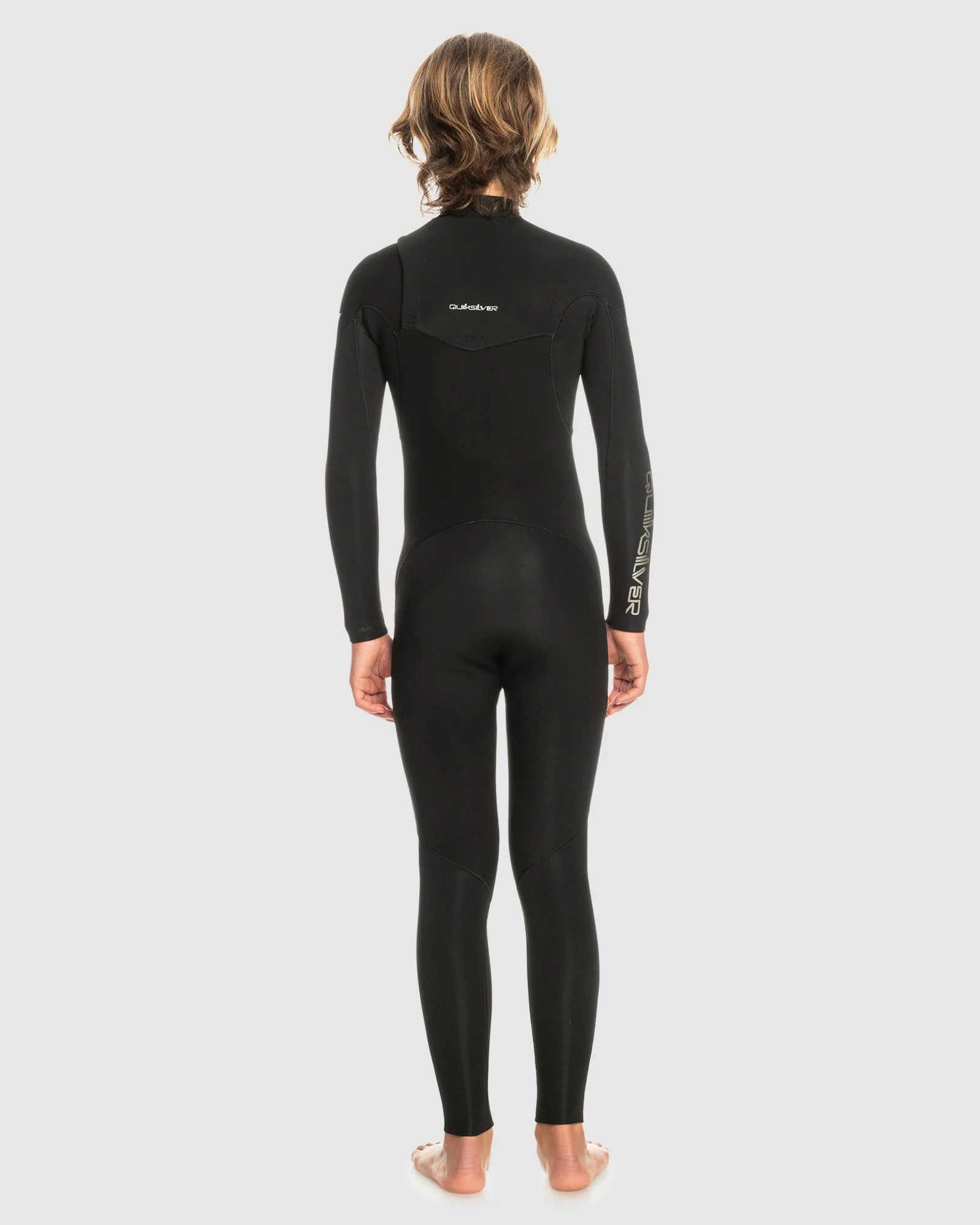 Boys 8-16 3/2mm Everyday Sessions Chest Zip Wetsuit - Image 3