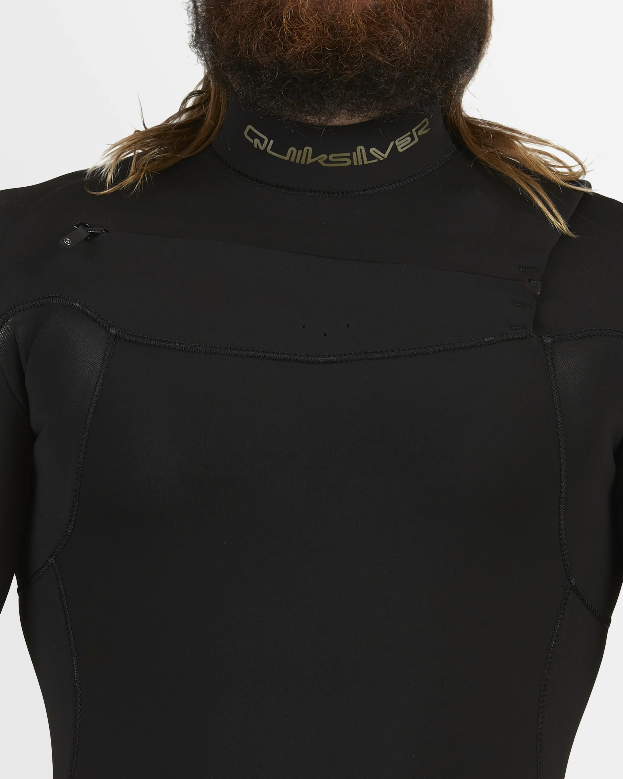 Mens 2/2mm Everyday Sessions Long Sleeve Chest Zip Springsuit - Image 4