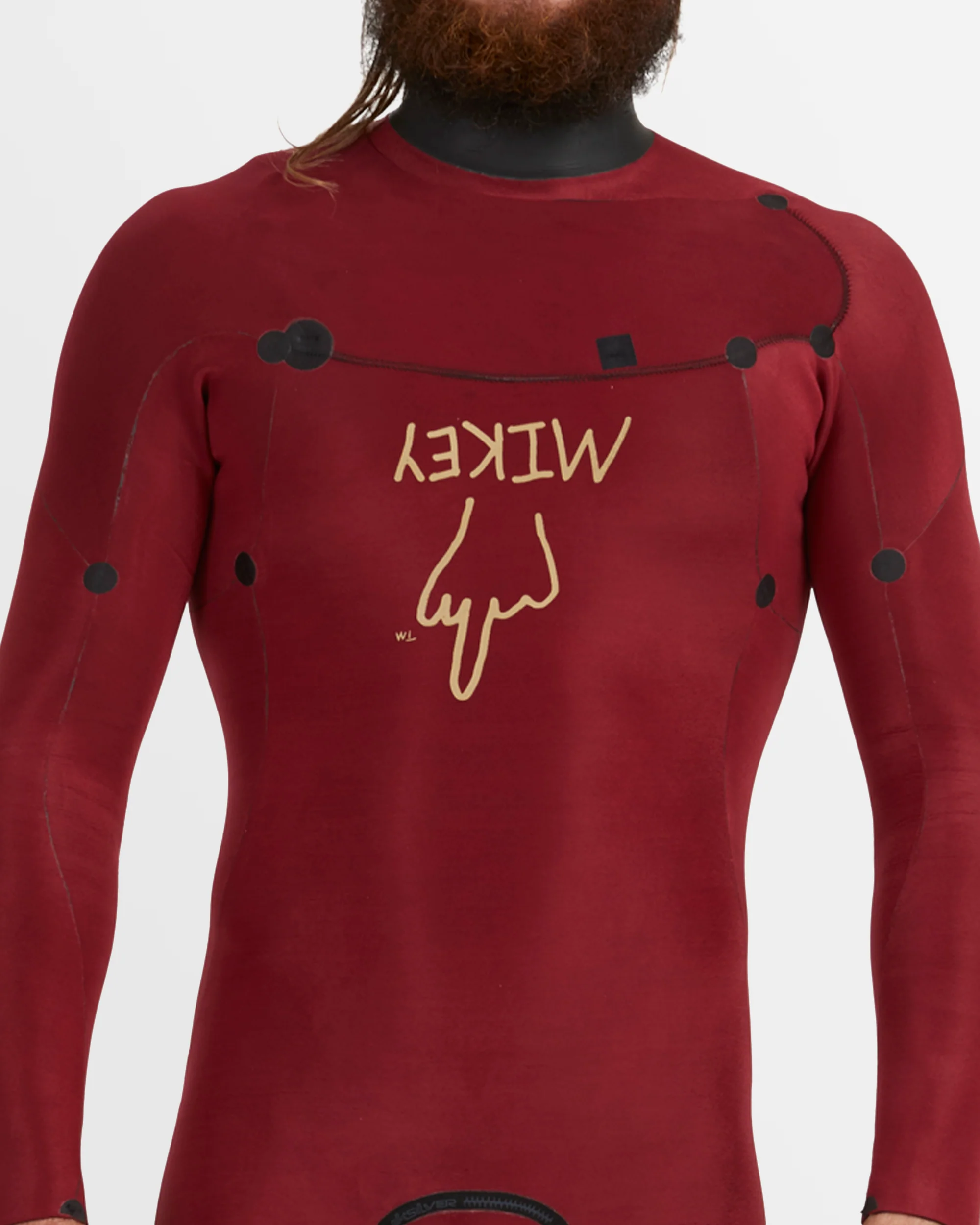 Mens 2/2mm Everyday Sessions Long Sleeve Chest Zip Springsuit - Image 8