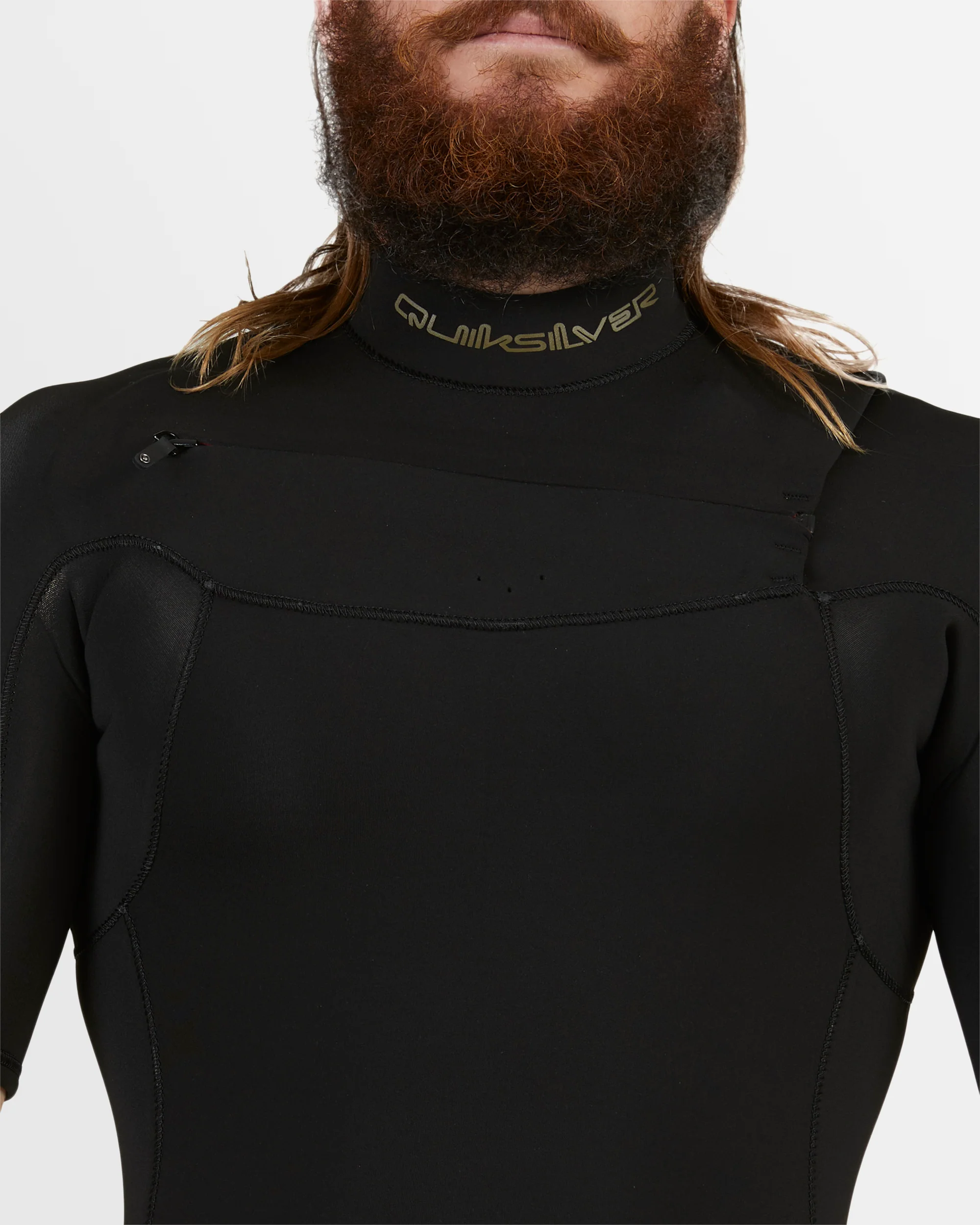 Mens 2/2mm Everyday Sessions Short Sleeve Chest Zip Springsuit - Image 4