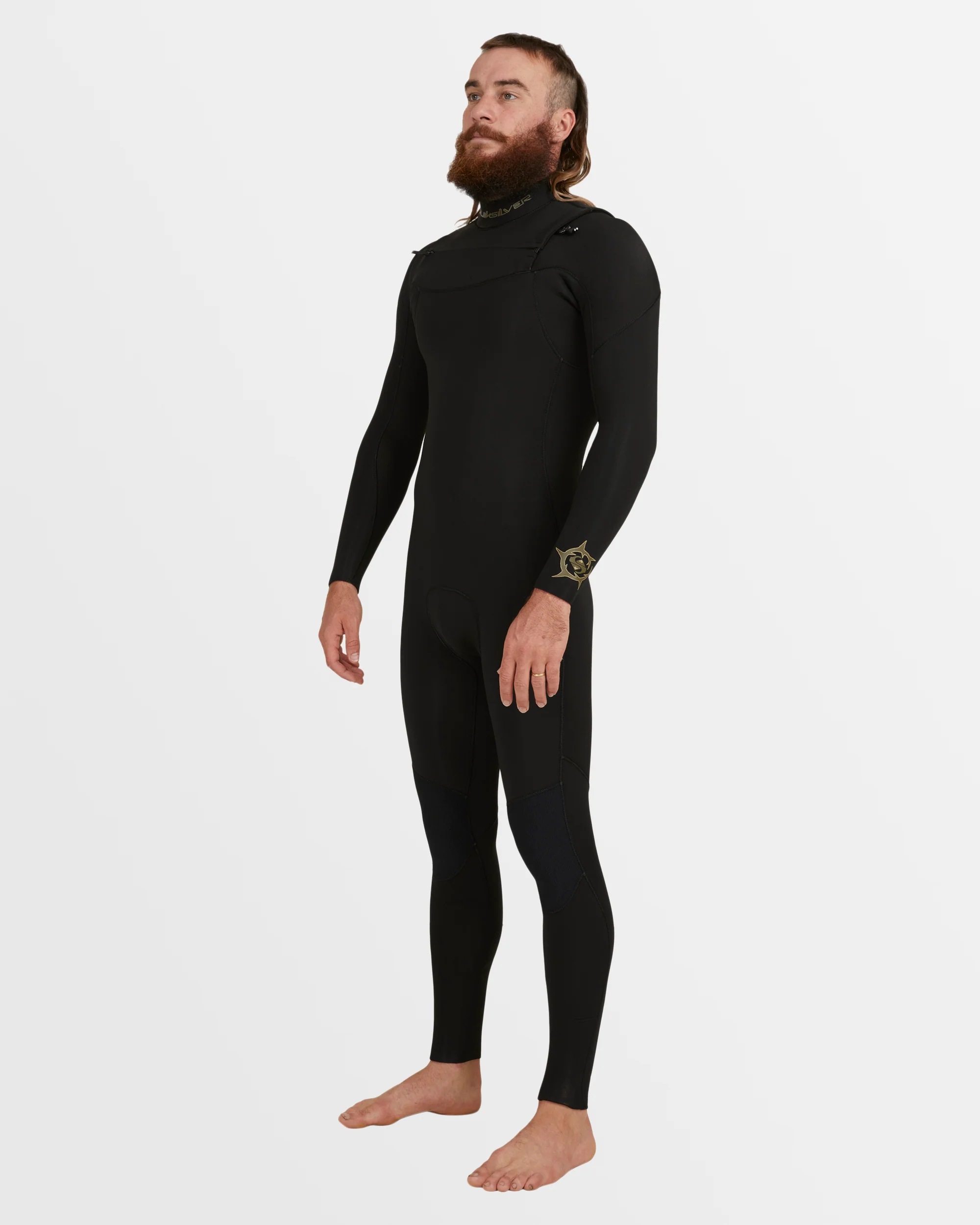 Mens 3/2mm Everyday Sessions Chest Zip Wetsuit - Image 2