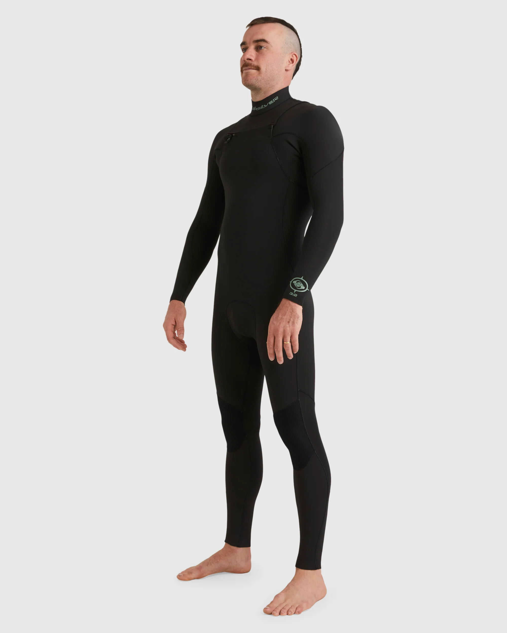 Mens 3/2mm Everyday Sessions Chest Zip Wetsuit - Image 2