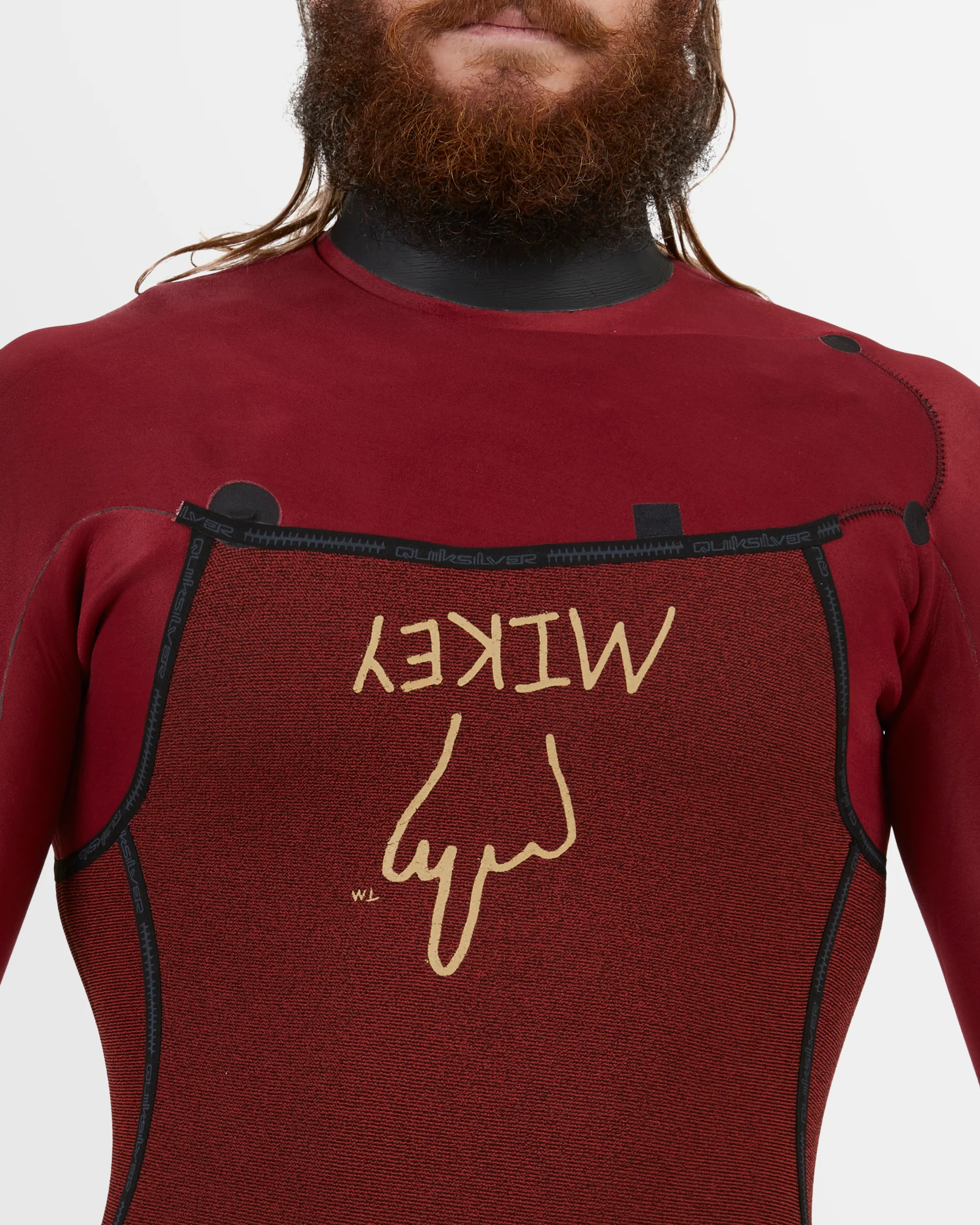 Mens 4/3mm Mikey Wright Everyday Sessions Chest Zip Wetsuit - Image 10