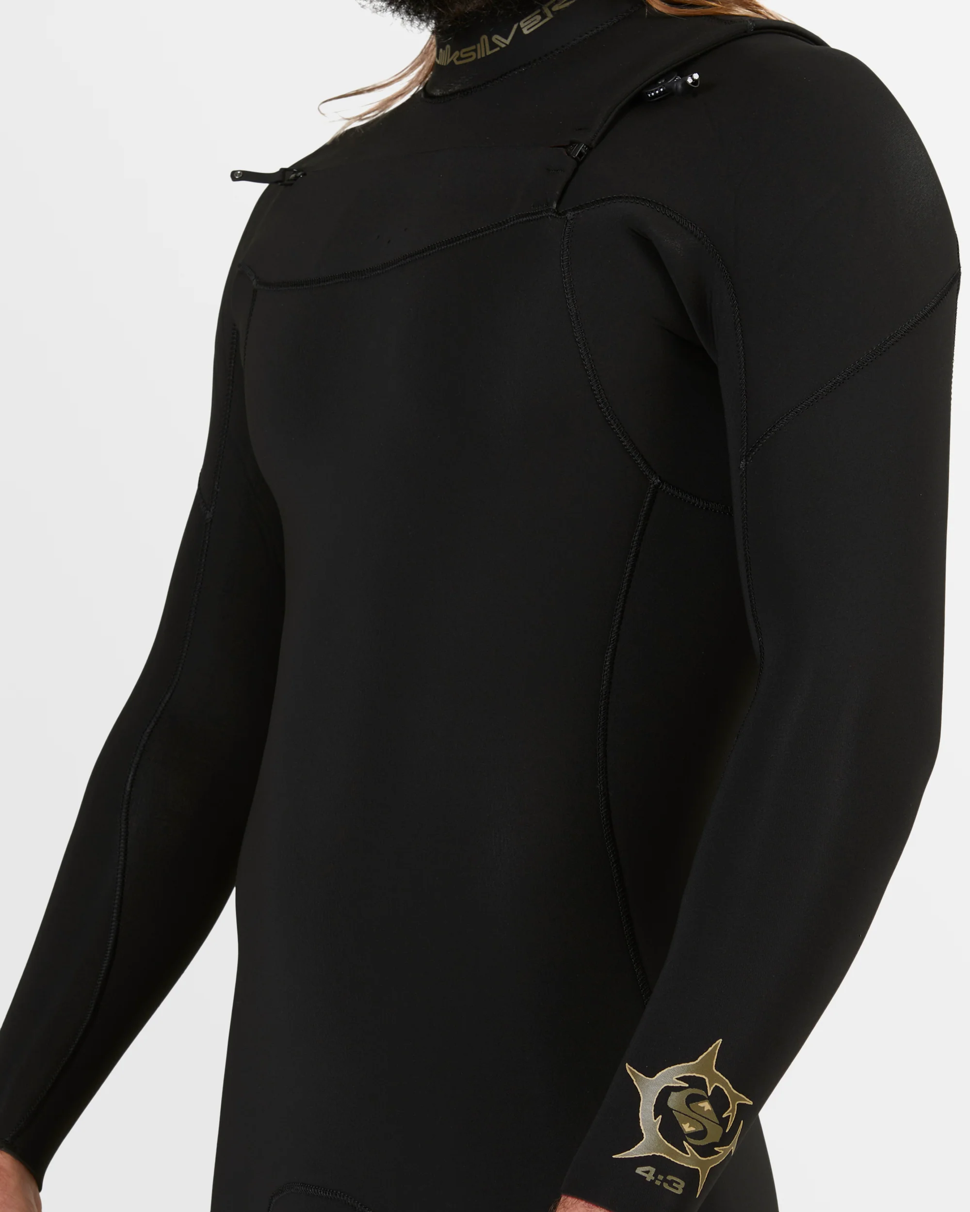 Mens 4/3mm Mikey Wright Everyday Sessions Chest Zip Wetsuit - Image 5