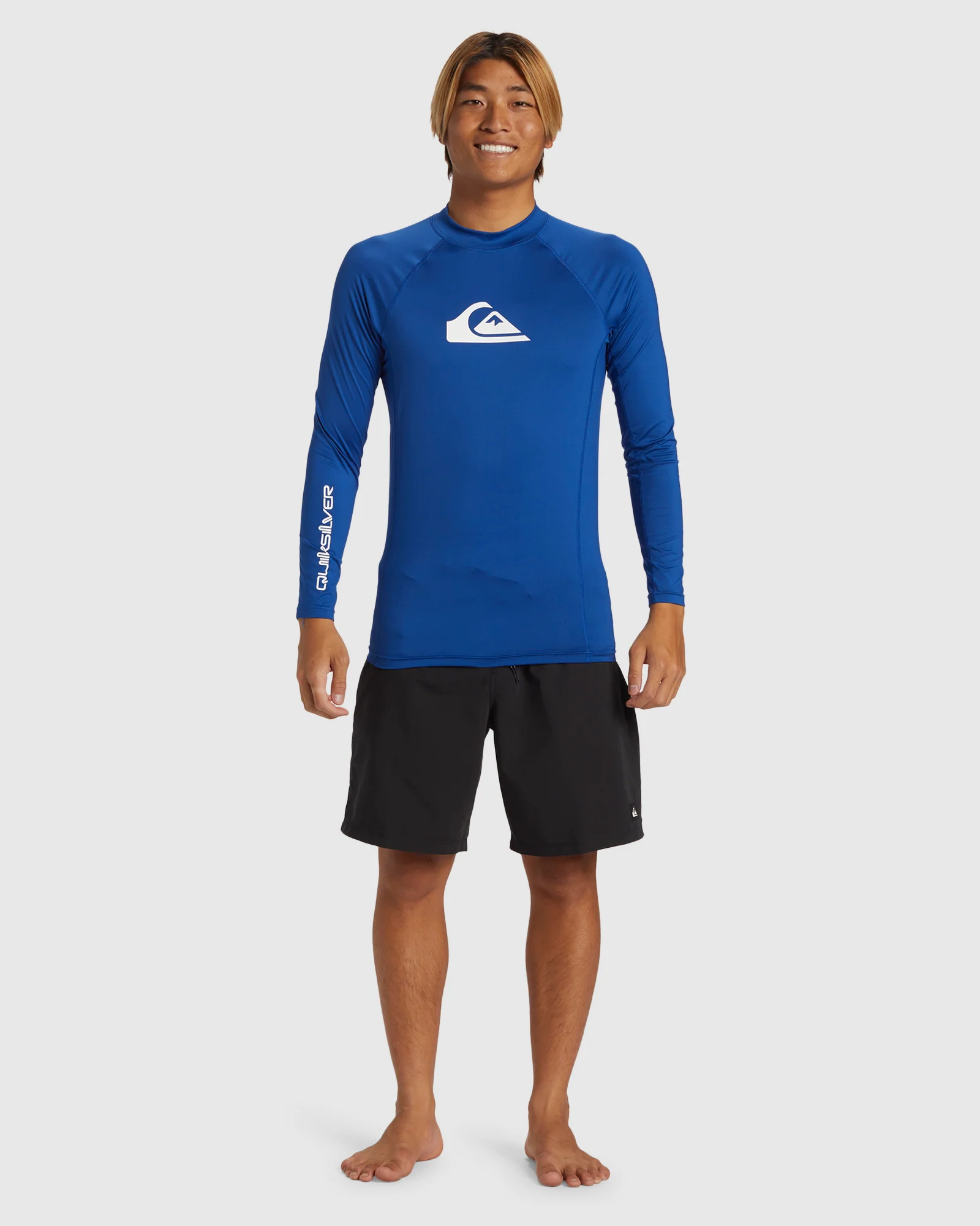 Mens Everyday Long Sleeve Upf 50 Surf T-Shirt - Image 5
