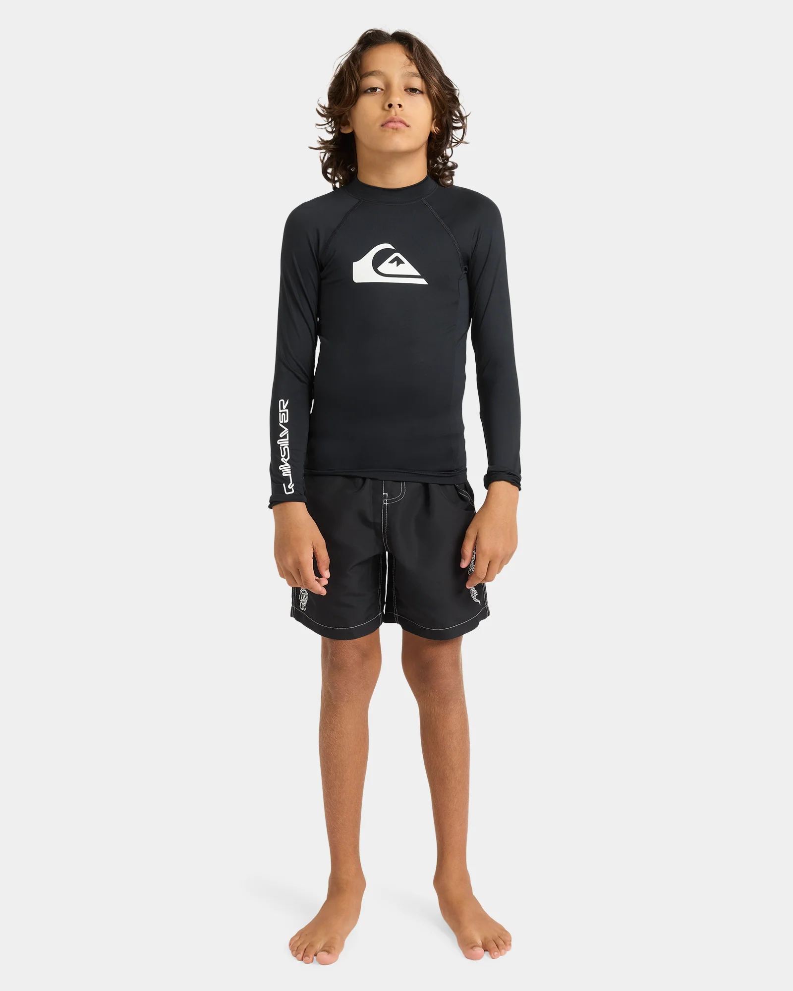 Boys 8-16 Everyday Long Sleeve UPF 50 Rash Vest - Image 5