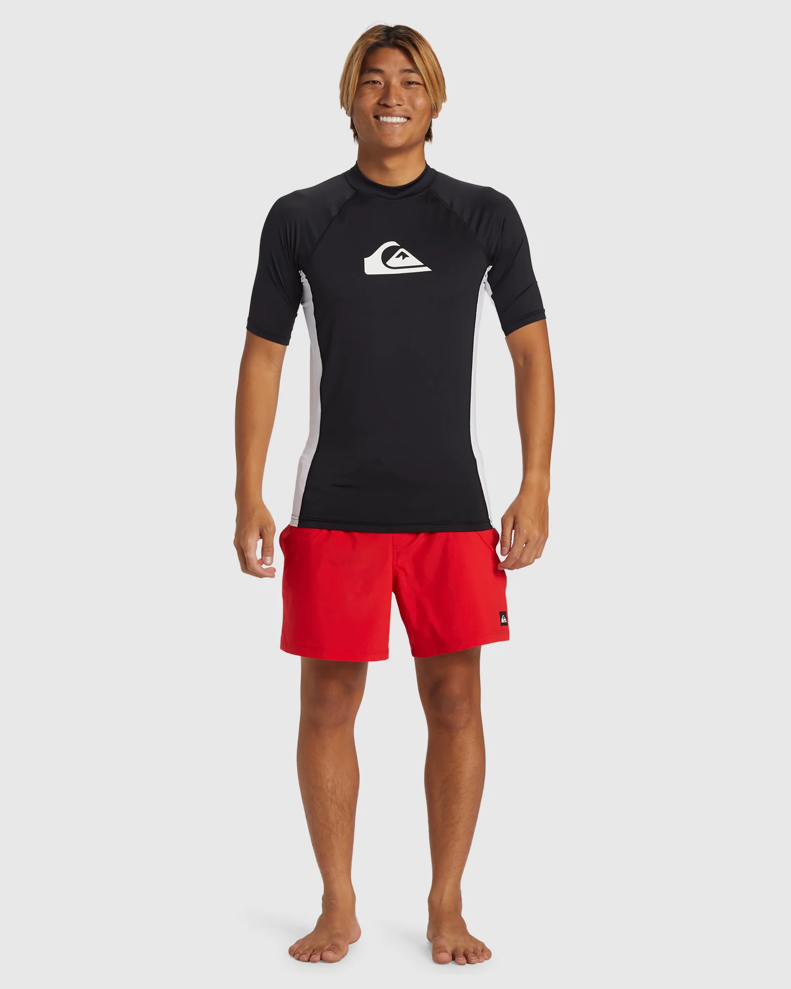 Mens Everyday Short Sleeve Upf 50 Surf T-Shirt - Image 5