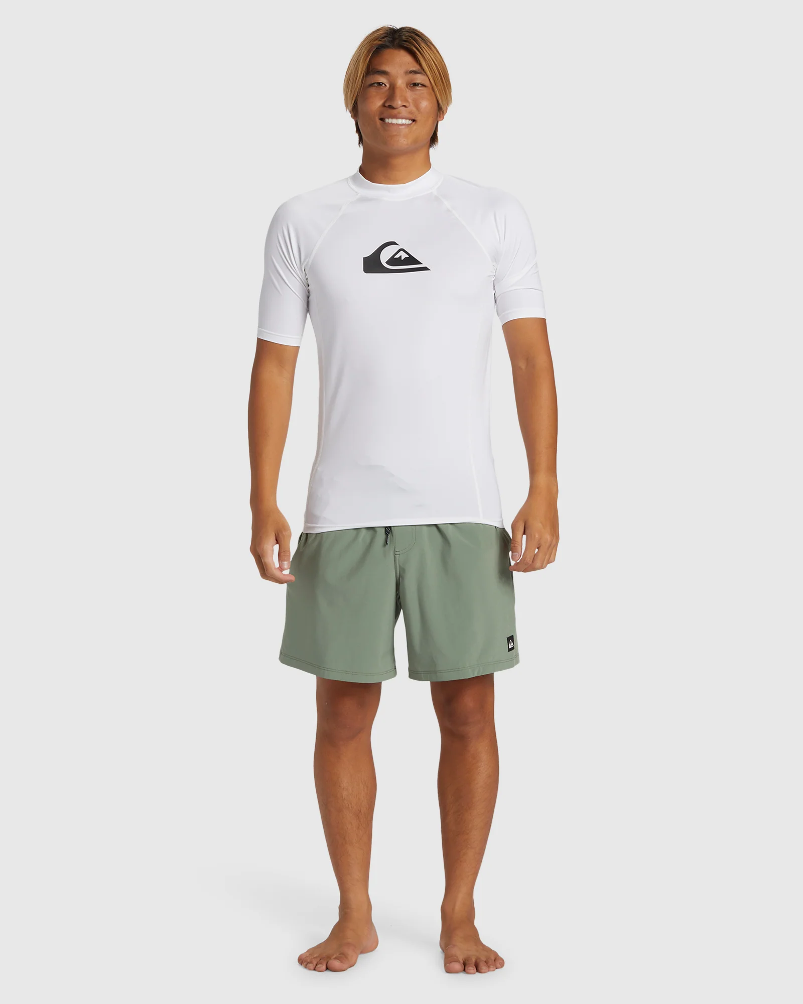 Mens Everyday Short Sleeve Upf 50 Surf T-Shirt - Image 5