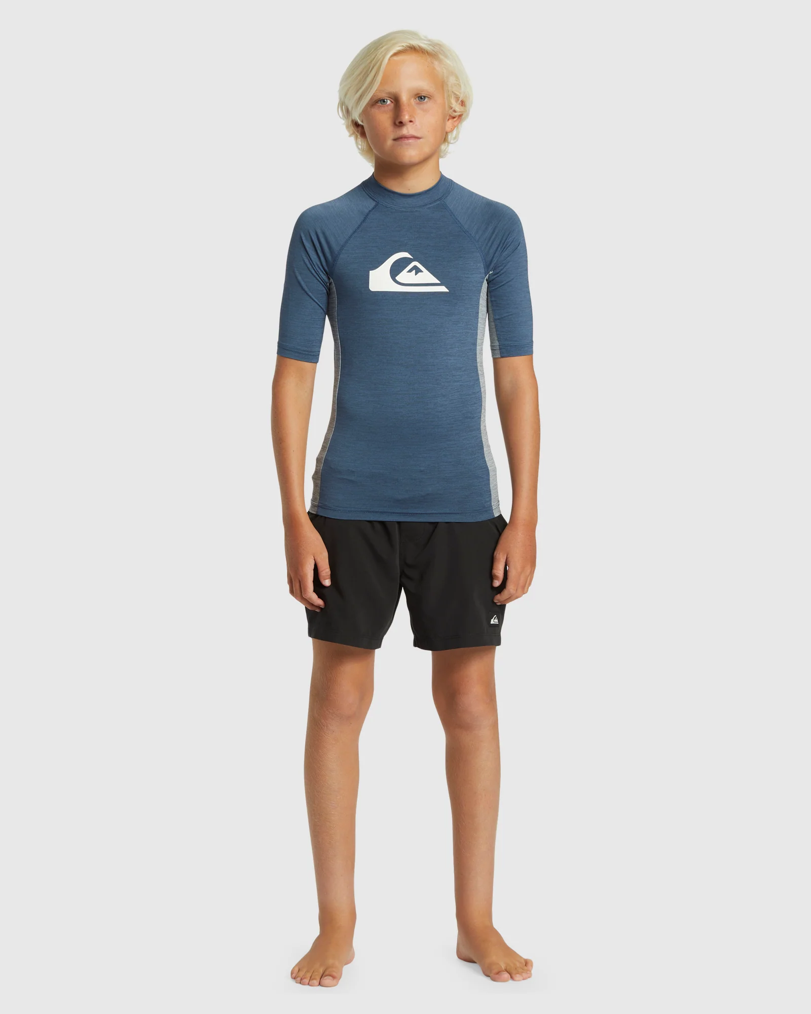 Boys 8-16 Everyday Short Sleeve UPF 50 Surf T-Shirt - Image 5