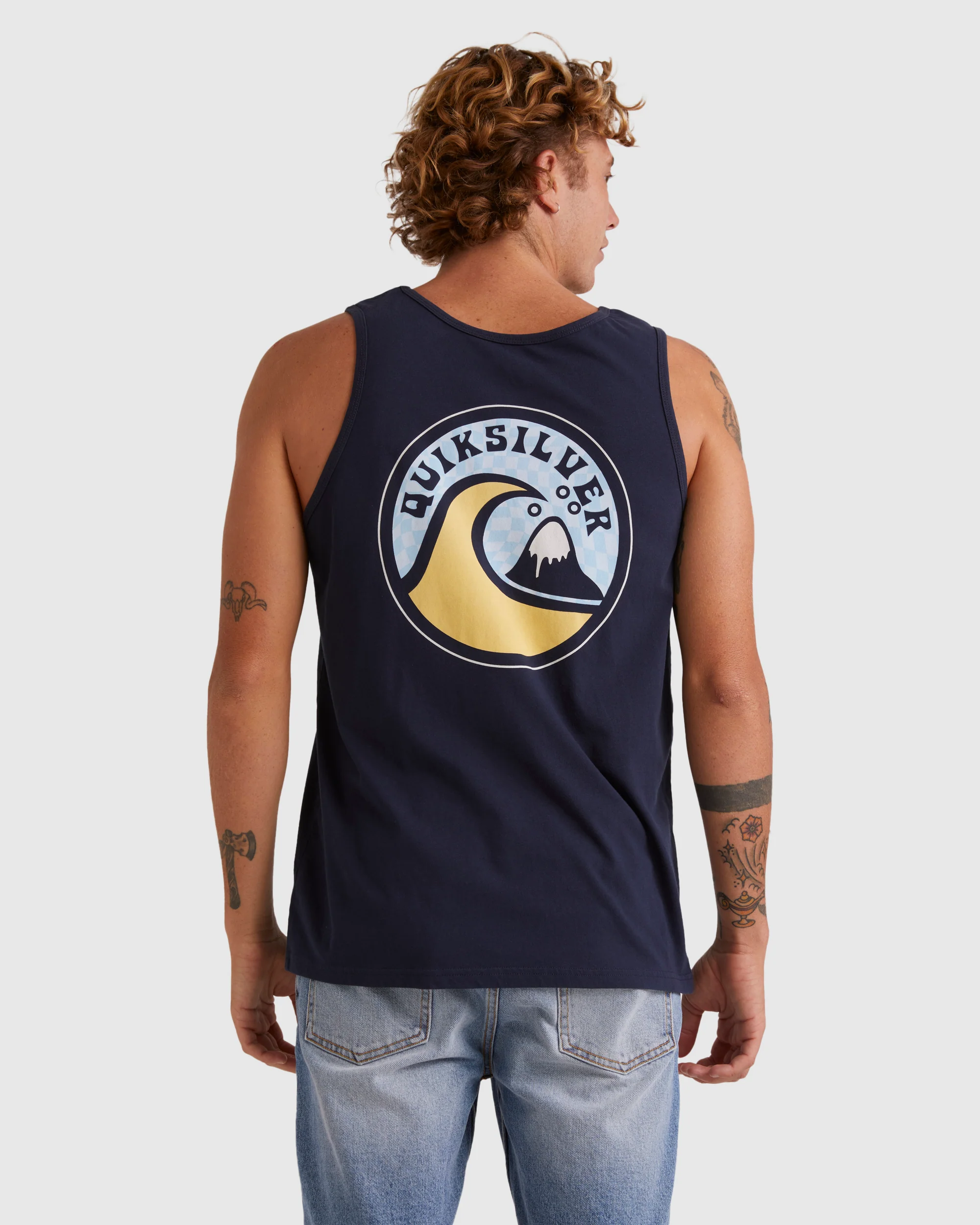 Mens Feeling The Vibe Muscle Vest Top - Image 3