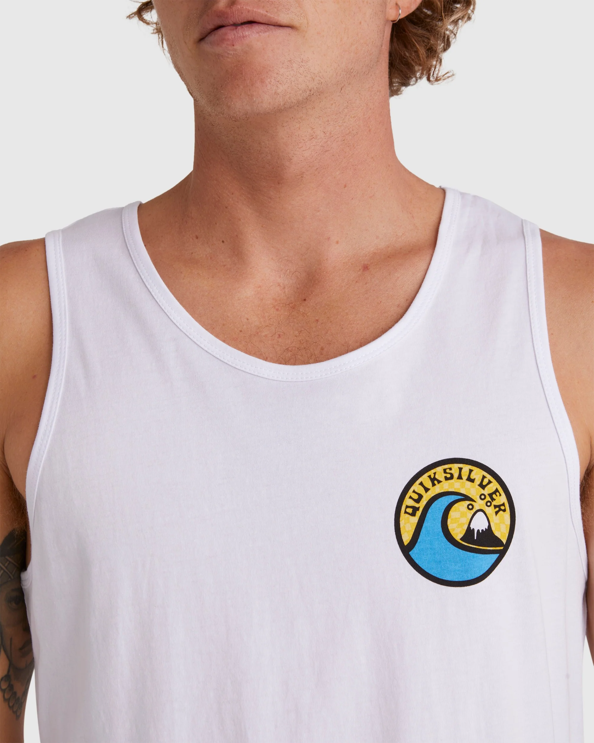 Mens Feeling The Vibe Muscle Vest Top - Image 4