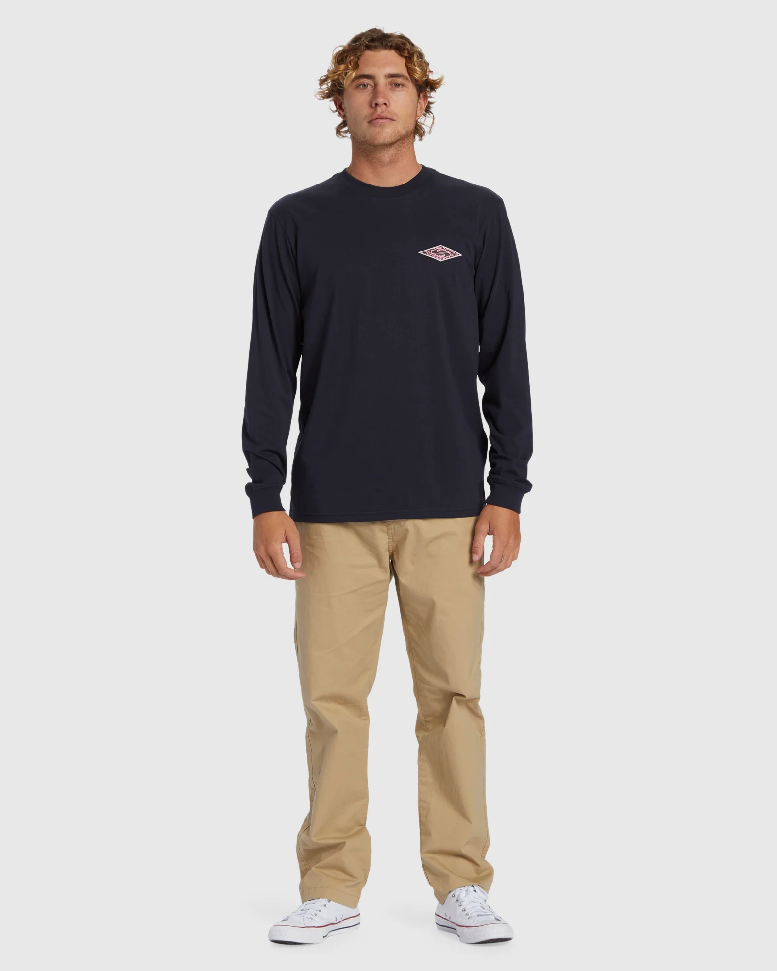 Mens Fossilized Long Sleeve T-Shirt - Image 5