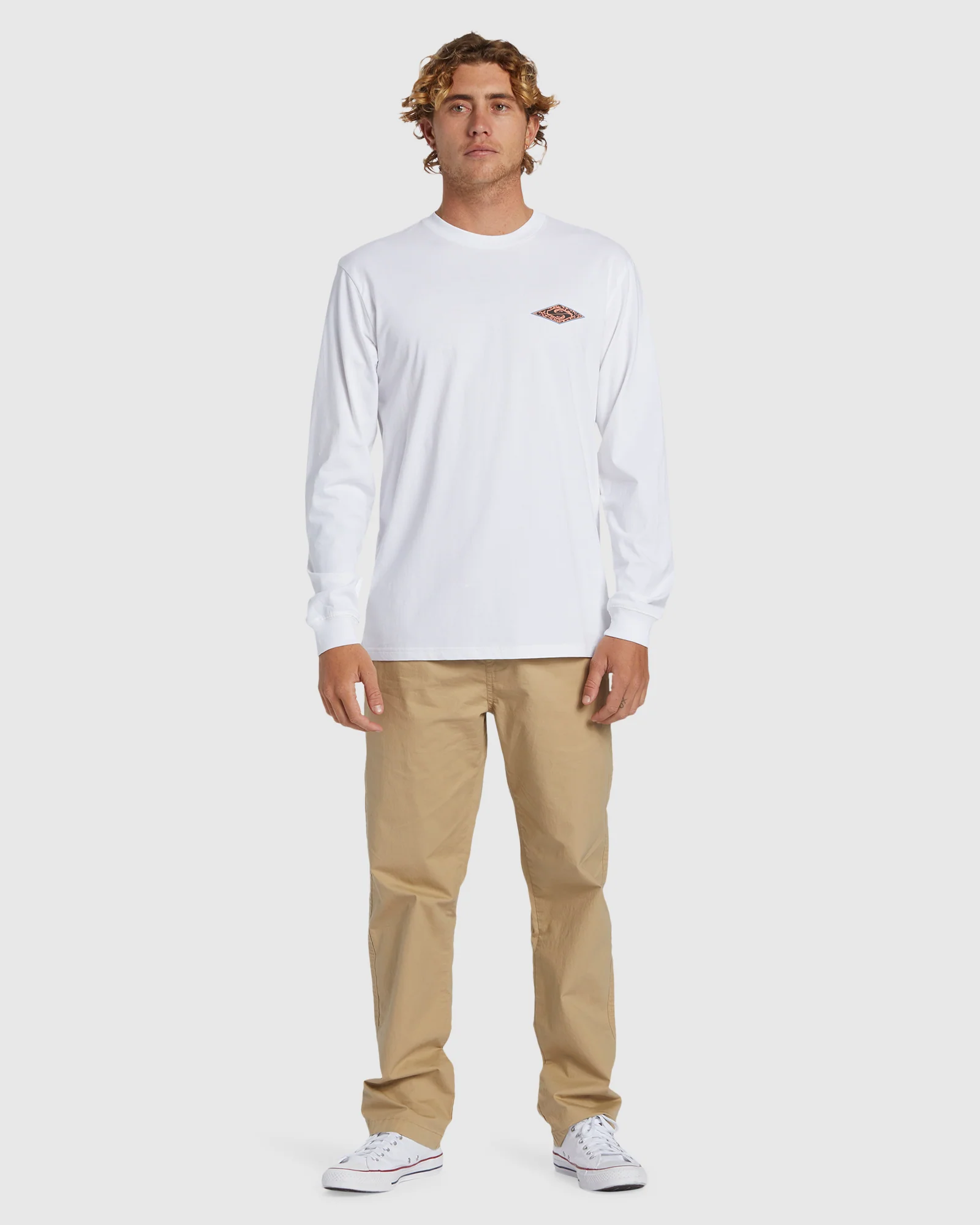 Mens Fossilized Long Sleeve T-Shirt - Image 5