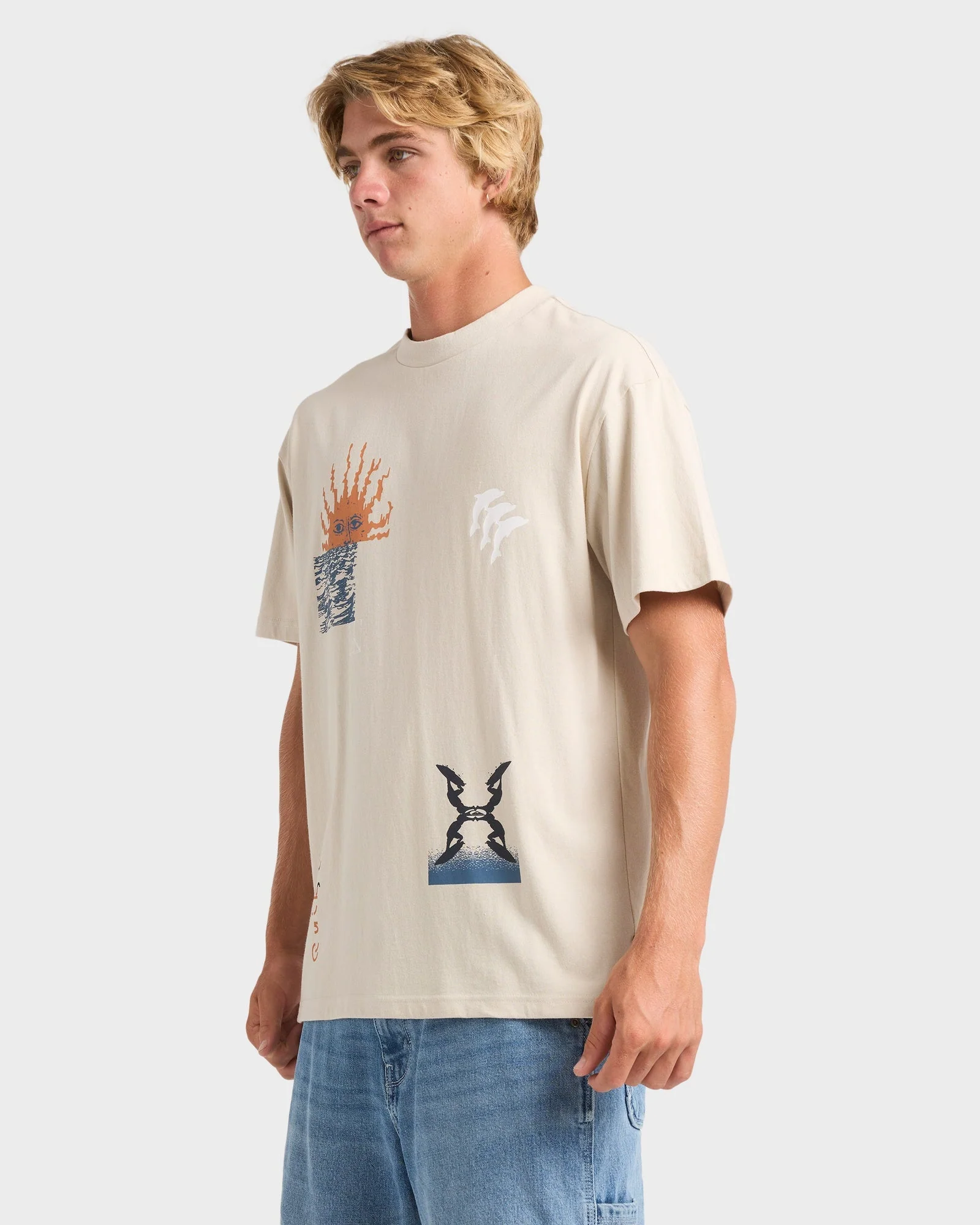Mens Free Lock T-Shirt - Image 3