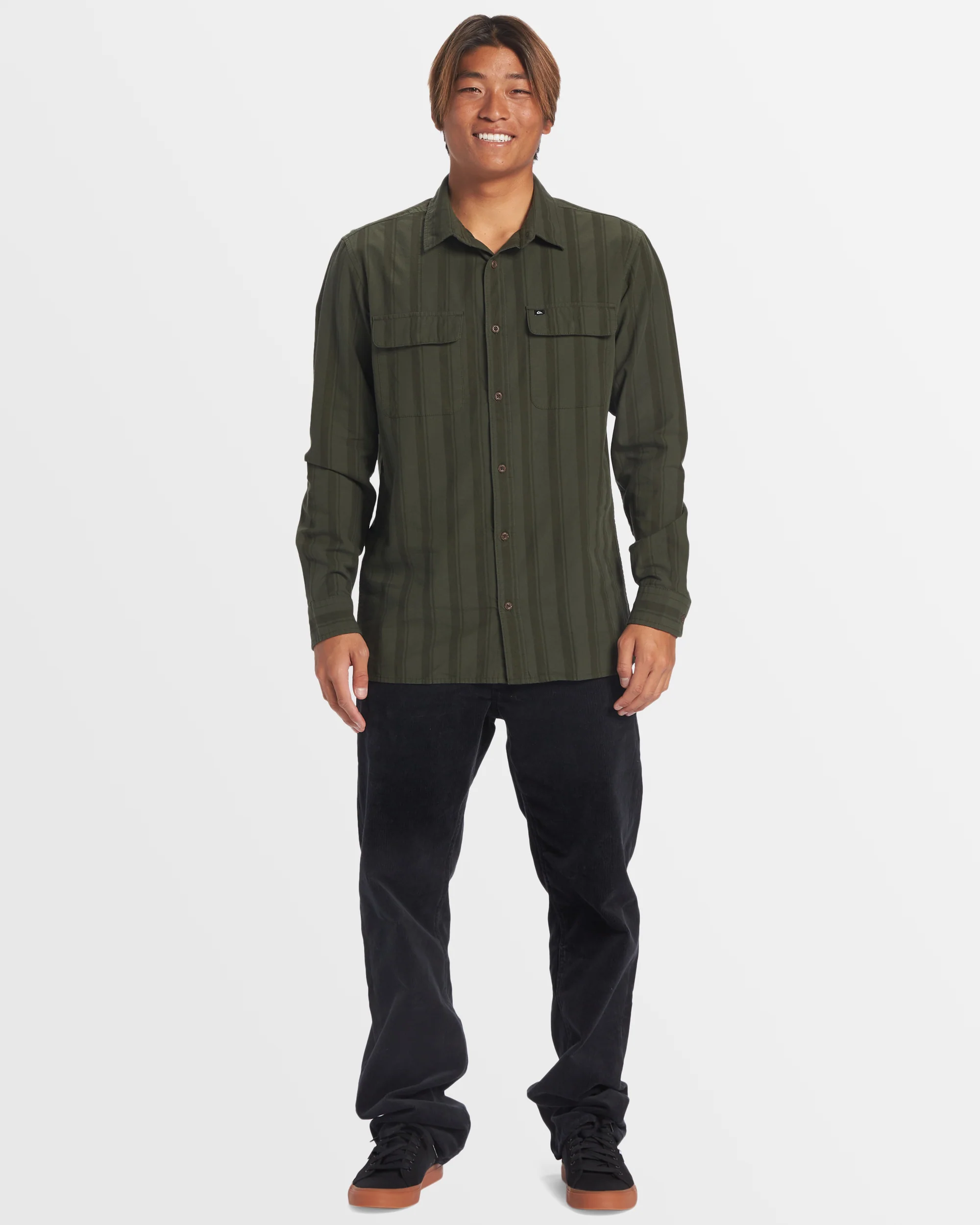 Mens Freefall Long Sleeve Shirt - Image 5