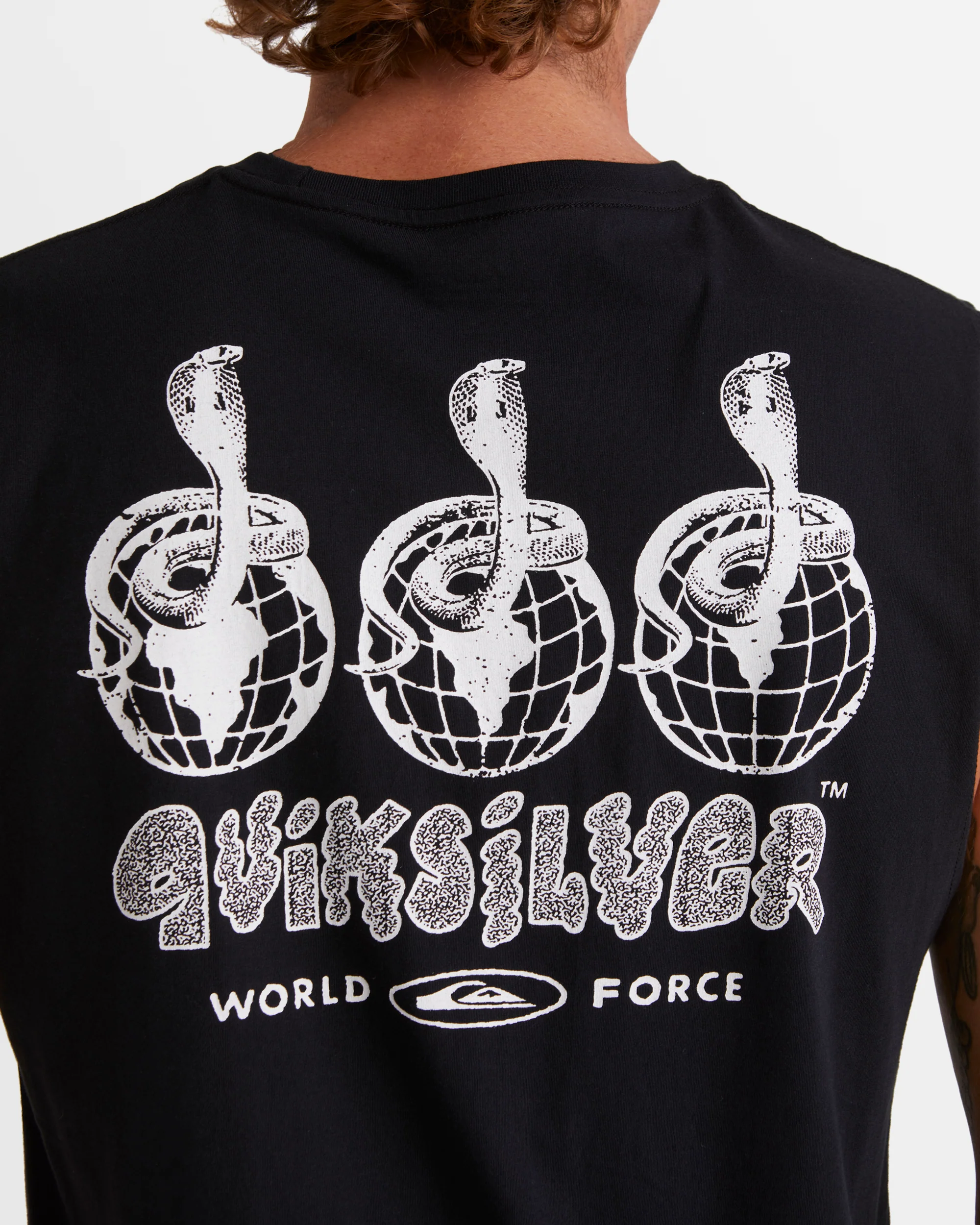 Mens Global Force Sleeveless Muscle T-Shirt - Image 8