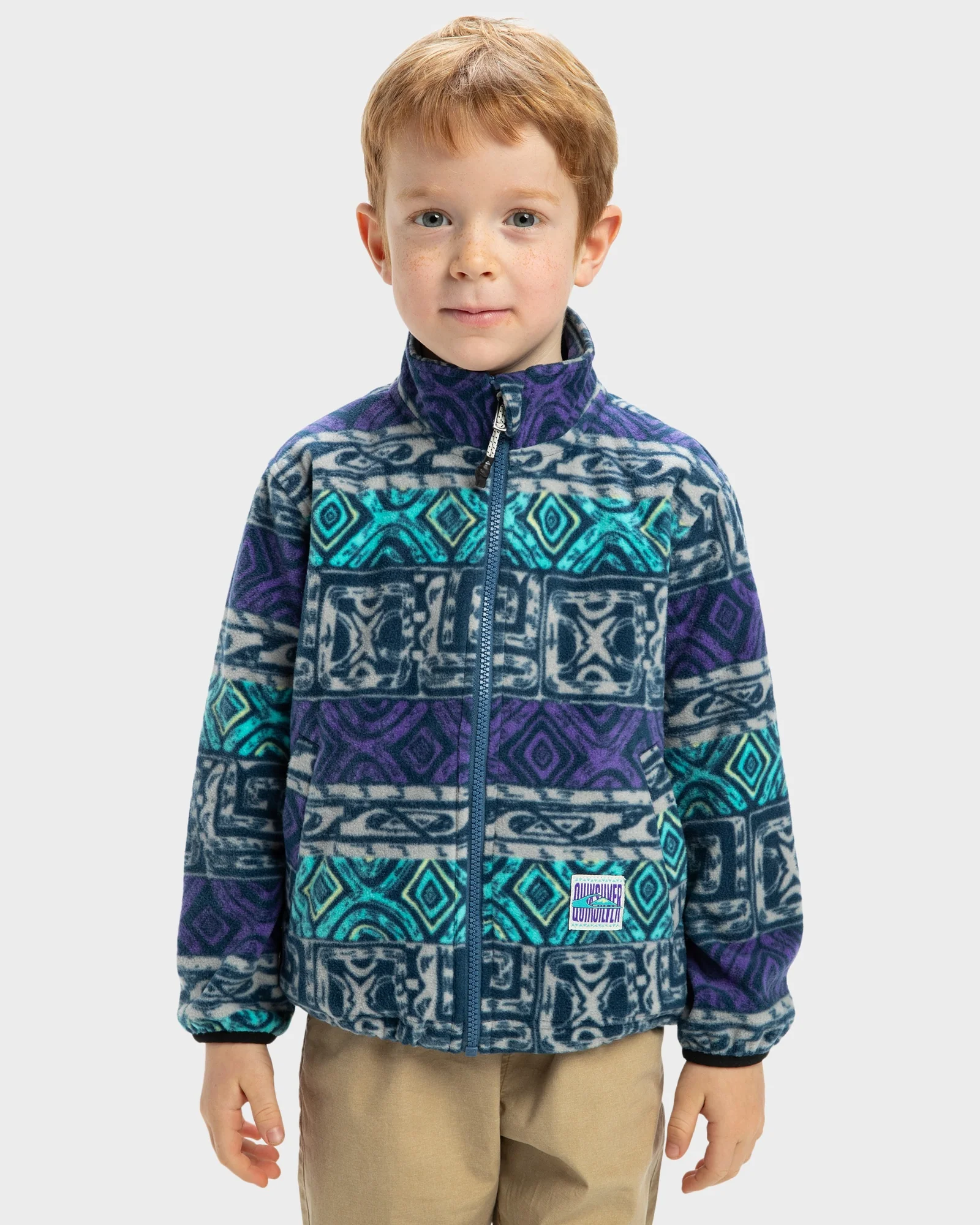 Boys 2-7 Global Heat Polar Zip-Up Fleece Jumper