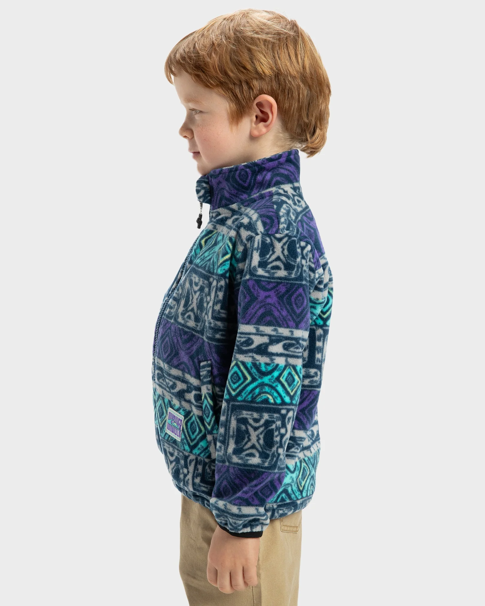Boys 2-7 Global Heat Polar Zip-Up Fleece Jumper - Image 2