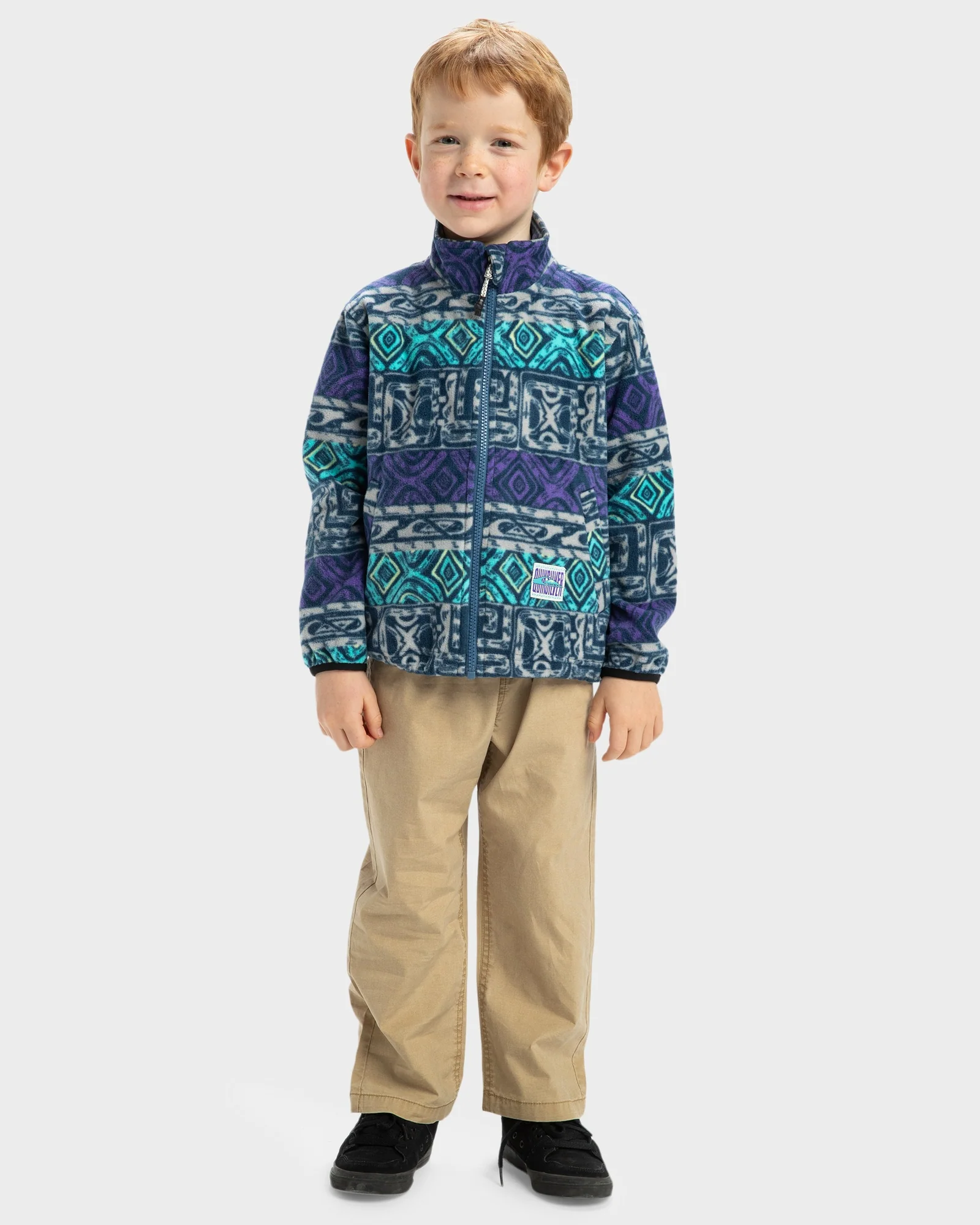 Boys 2-7 Global Heat Polar Zip-Up Fleece Jumper - Image 5