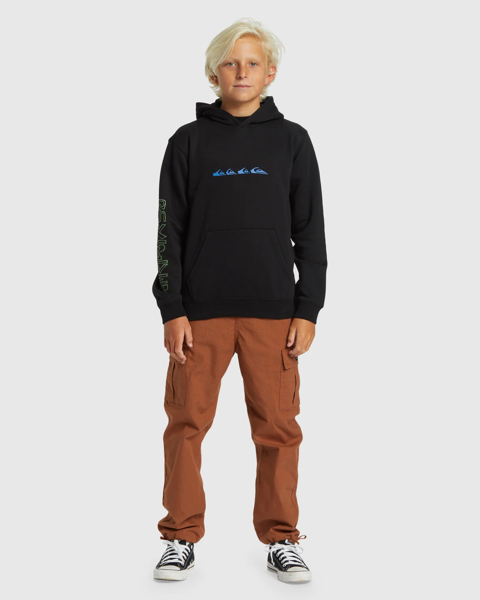 Boys 8-16 Graphic Pullover Hoodie - Image 5