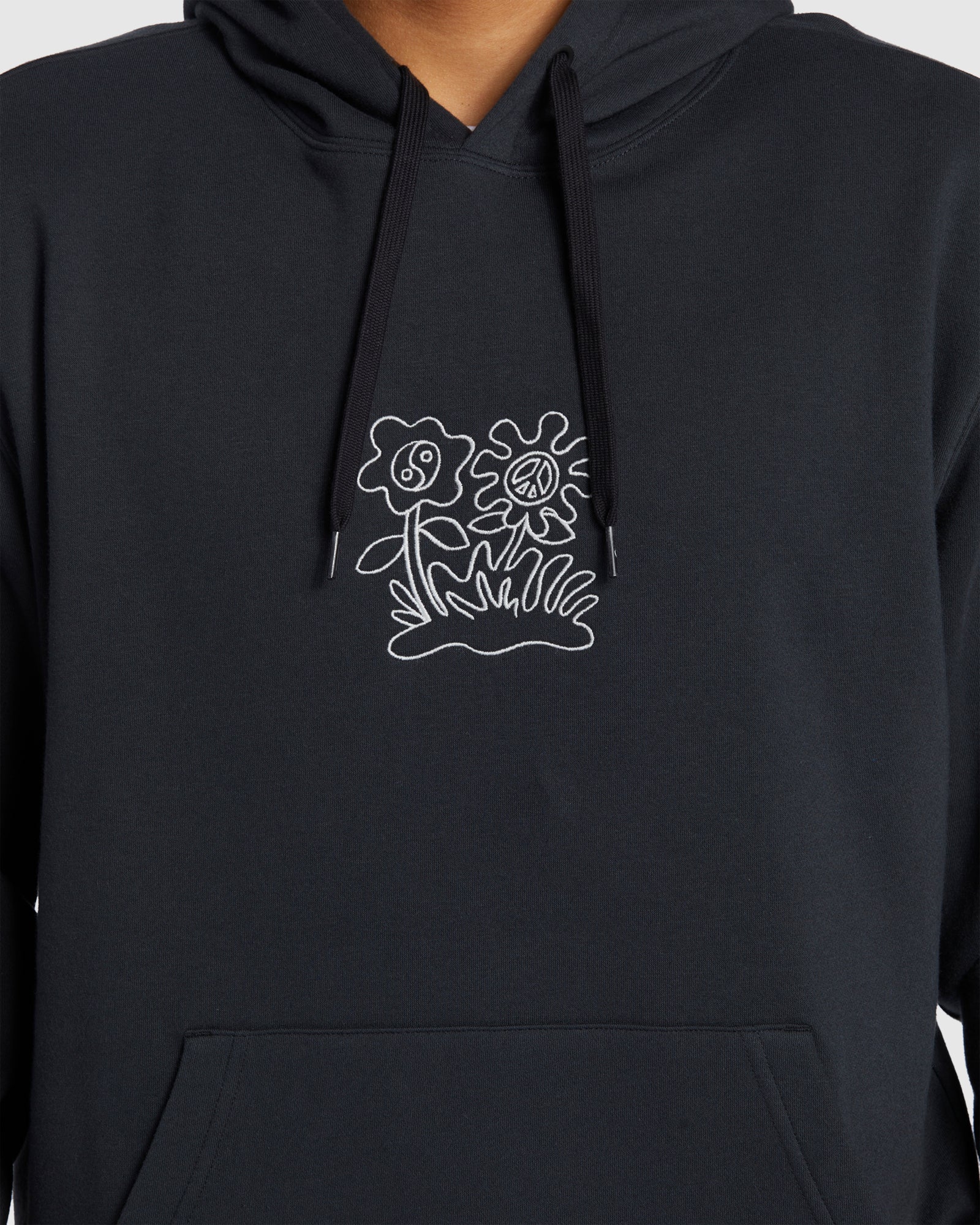 Mens Graphic Mix Pullover Hoodie - Image 4