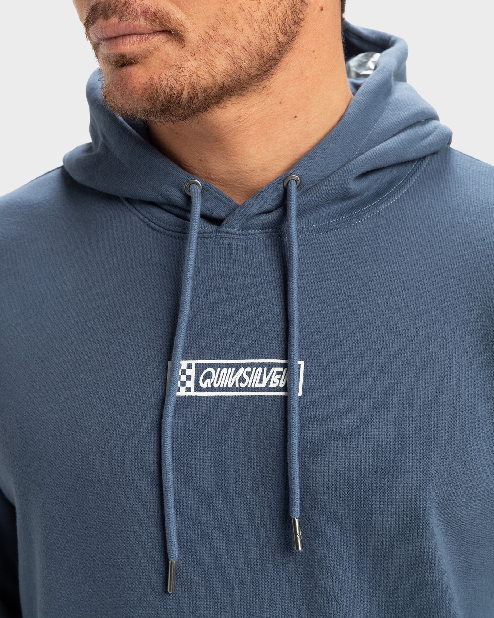 Mens Graphic Mix Pullover Hoodie - Image 3