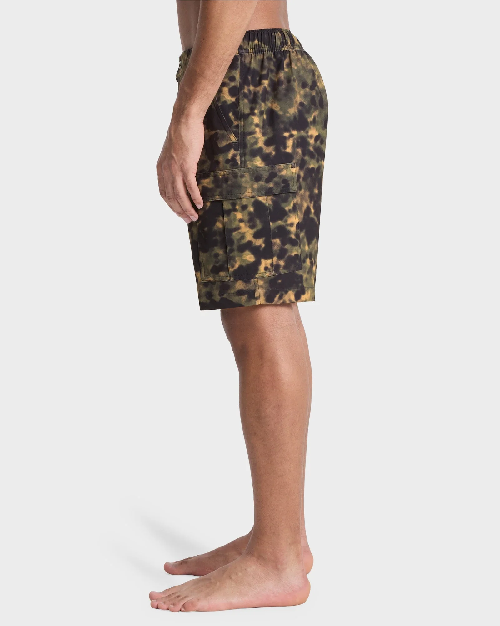 Mens Half Jam Cargo Hybrid Shorts - Image 3